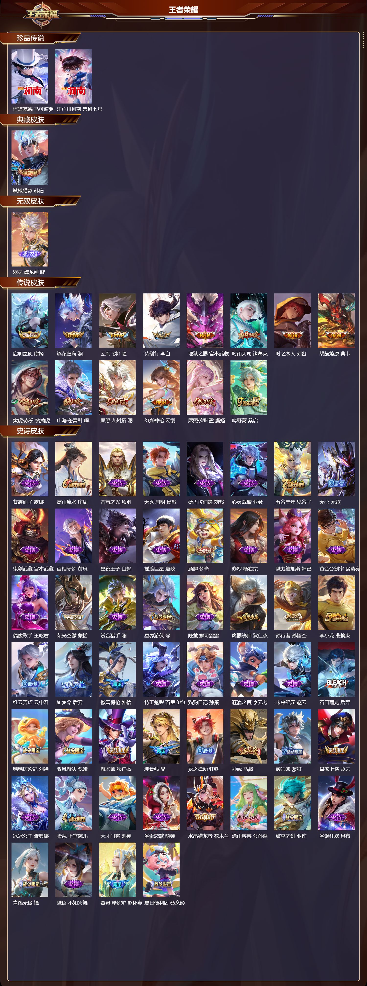 WZCMW461539王者荣耀账号详情图6