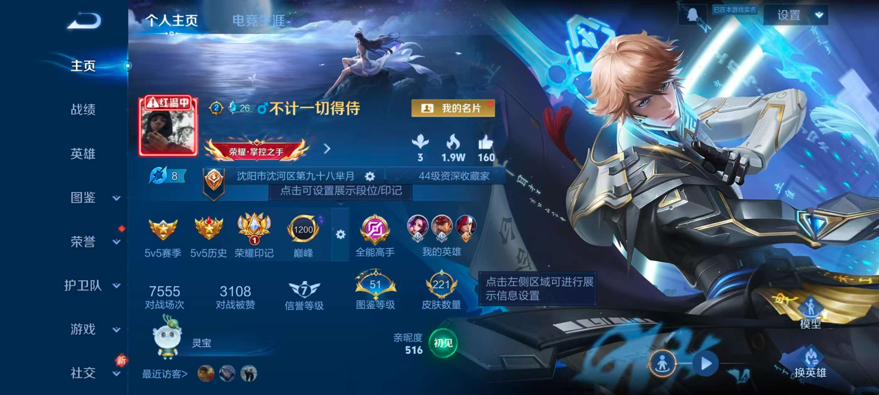 WZCMW461244王者荣耀账号详情图2