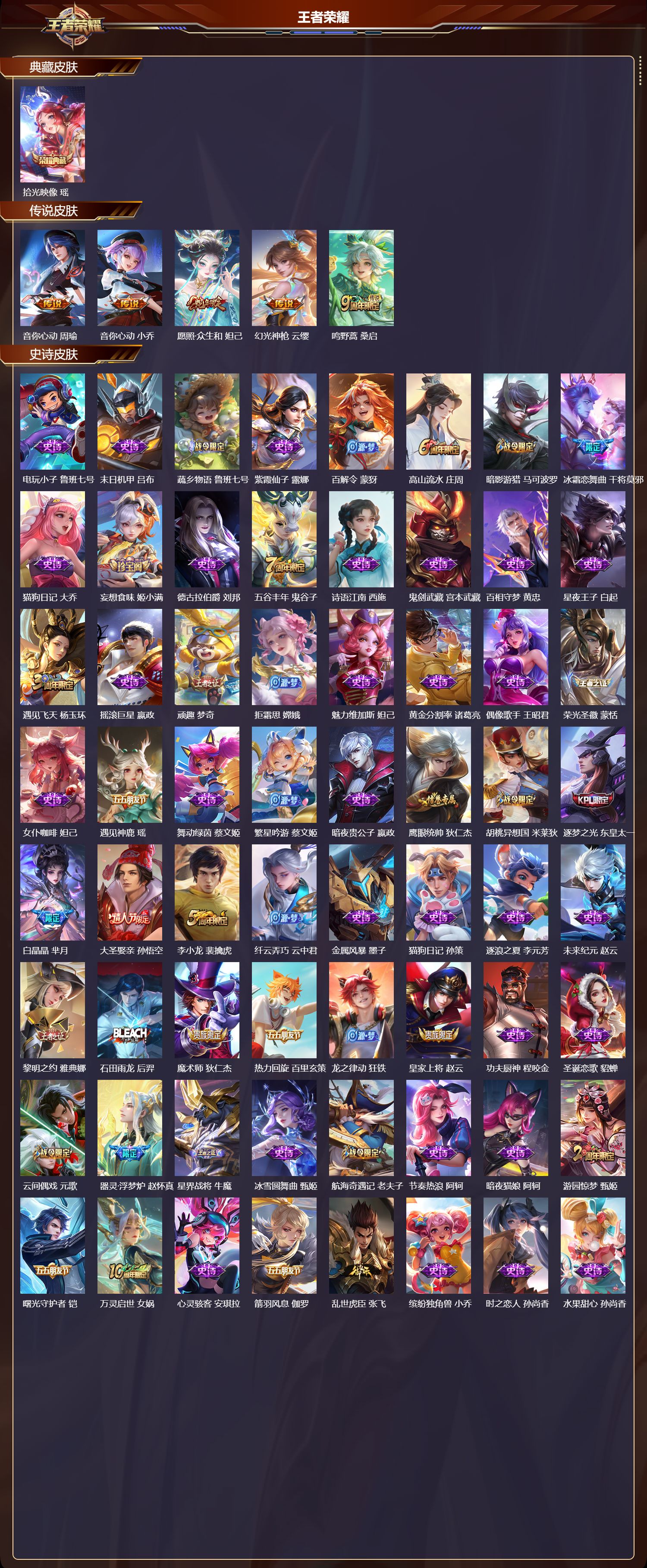 WZCMW461626王者荣耀账号详情图6