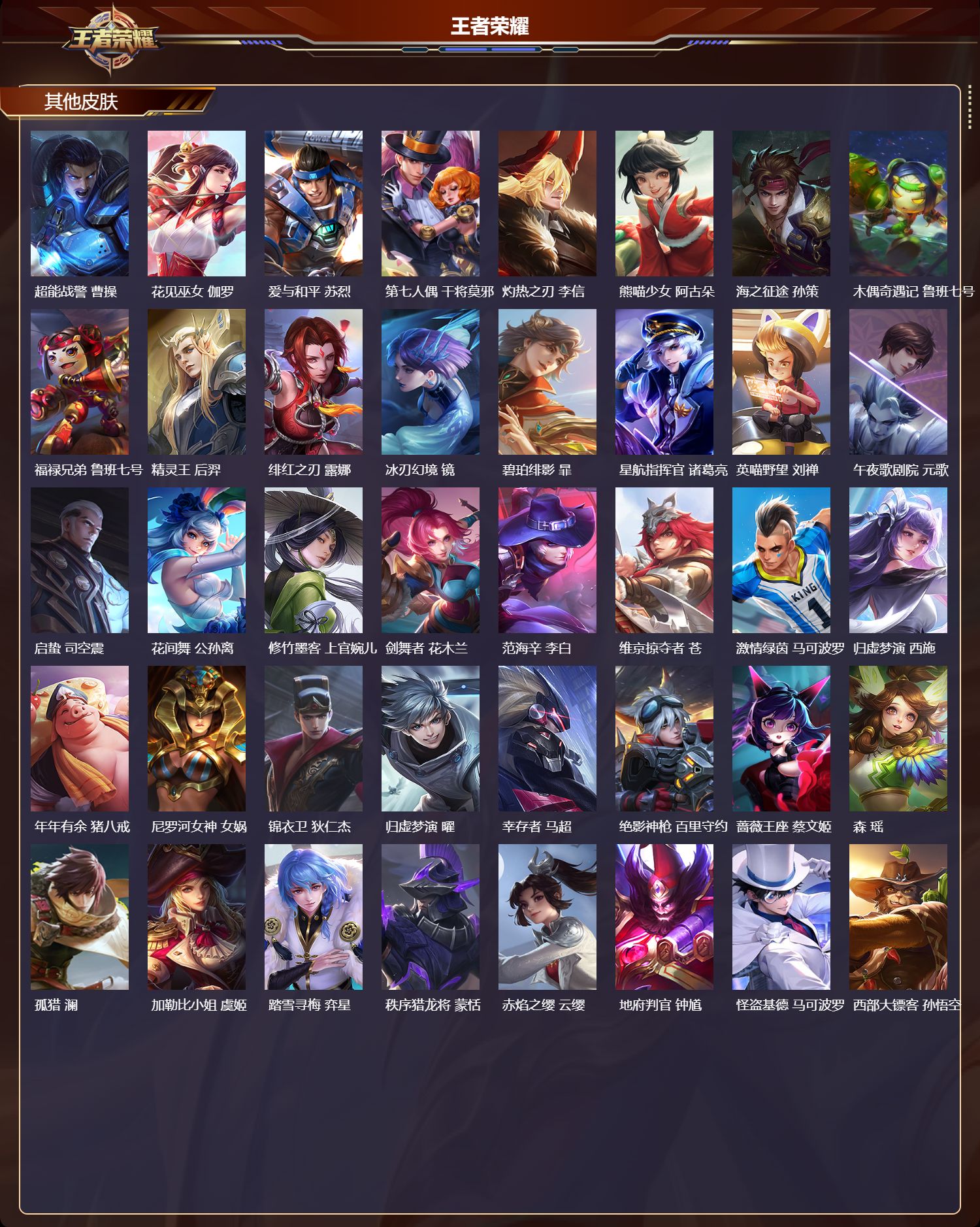 WZCMW461382王者荣耀账号详情图9