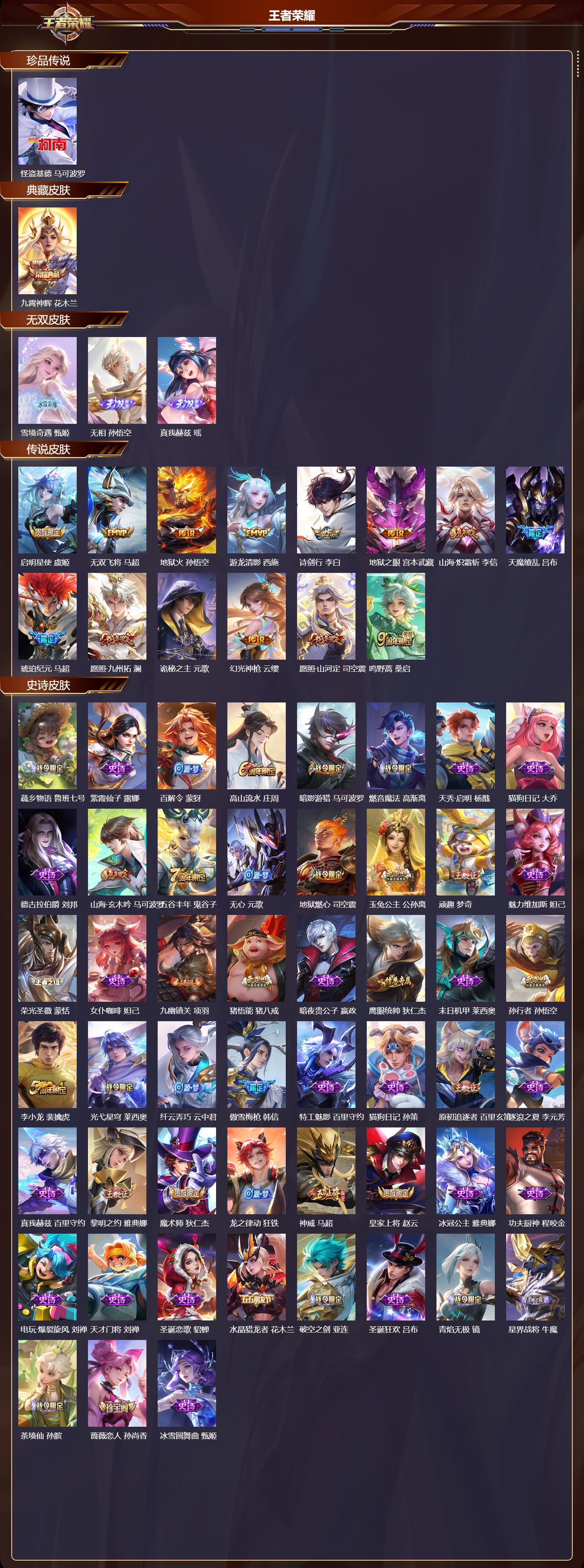 WZCMW461382王者荣耀账号详情图6