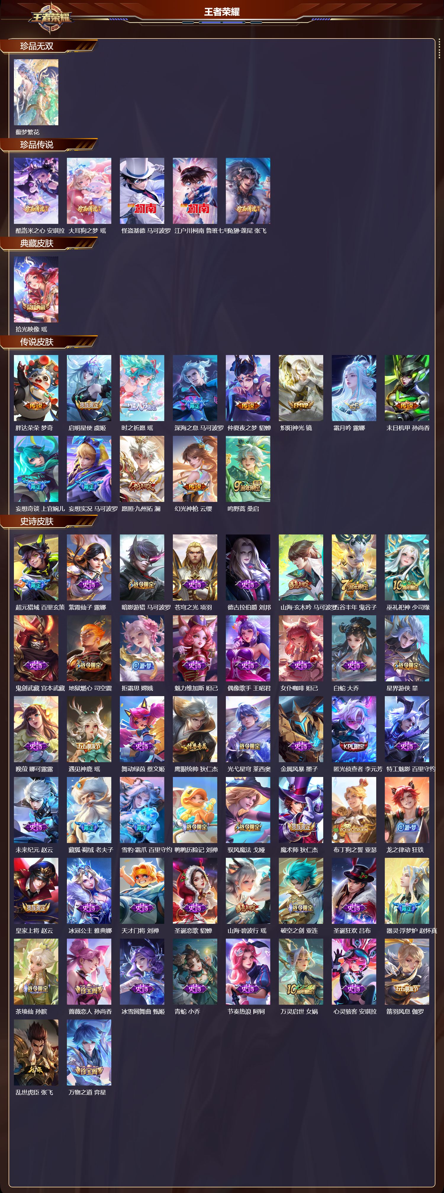 WZCMW461221王者荣耀账号详情图8