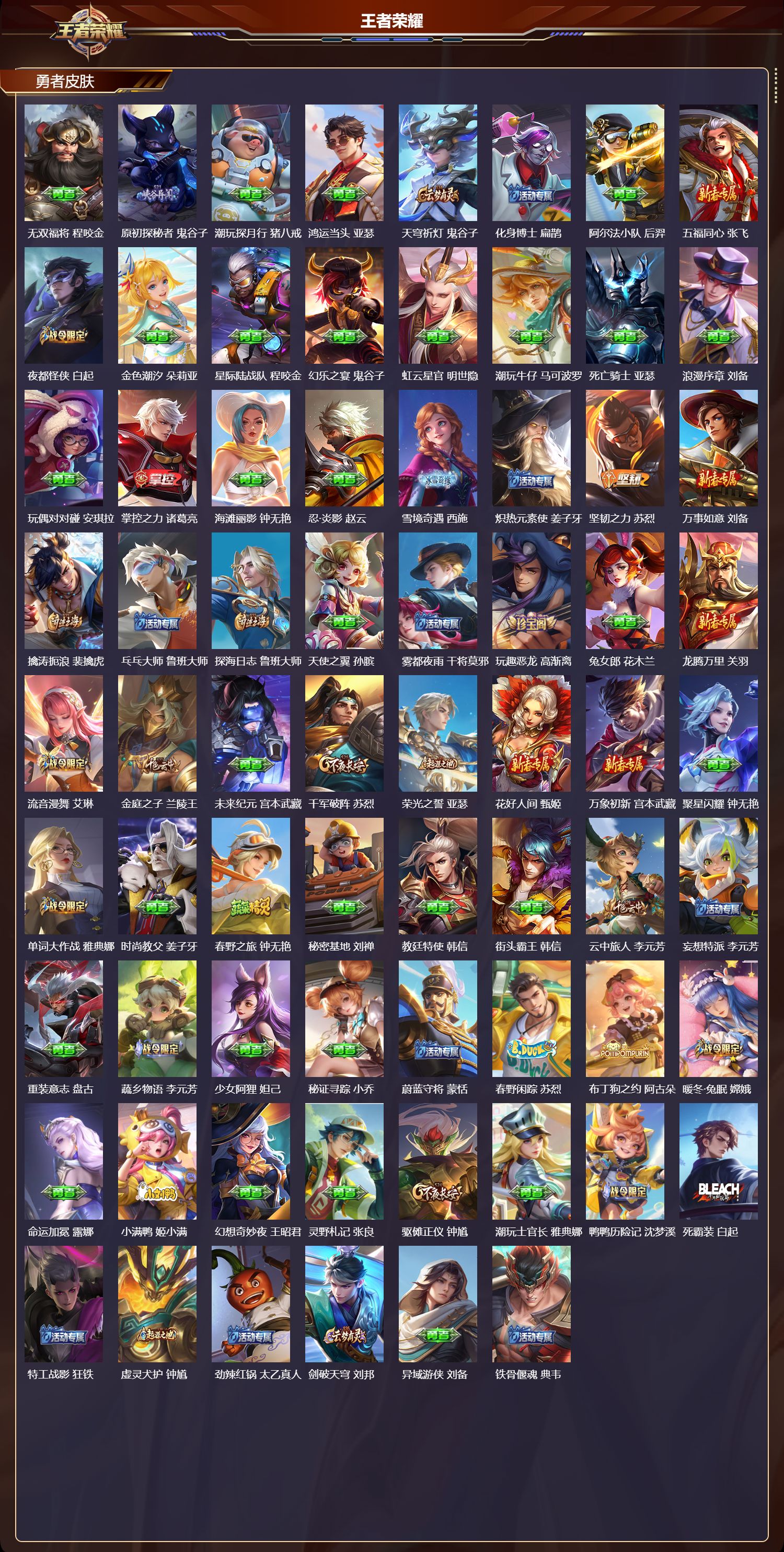 WZCMW461513王者荣耀账号详情图8