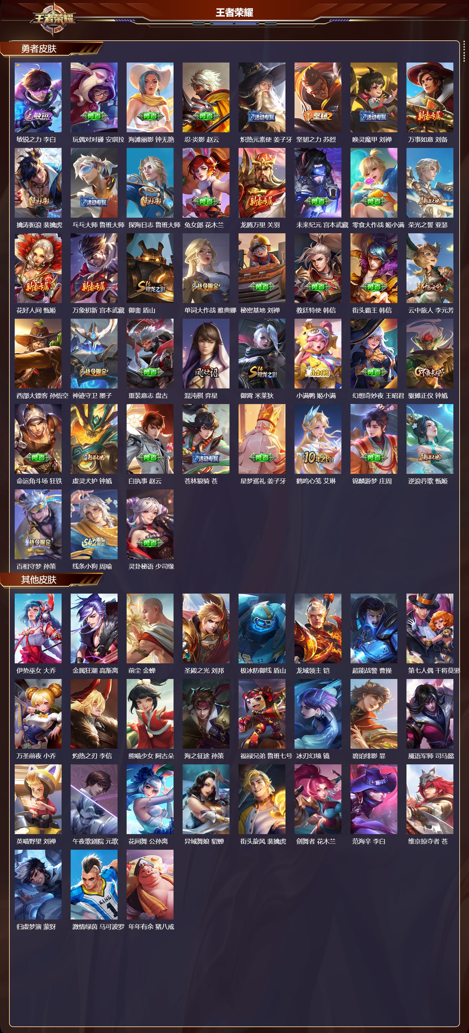 WZQM465375王者荣耀账号详情图5