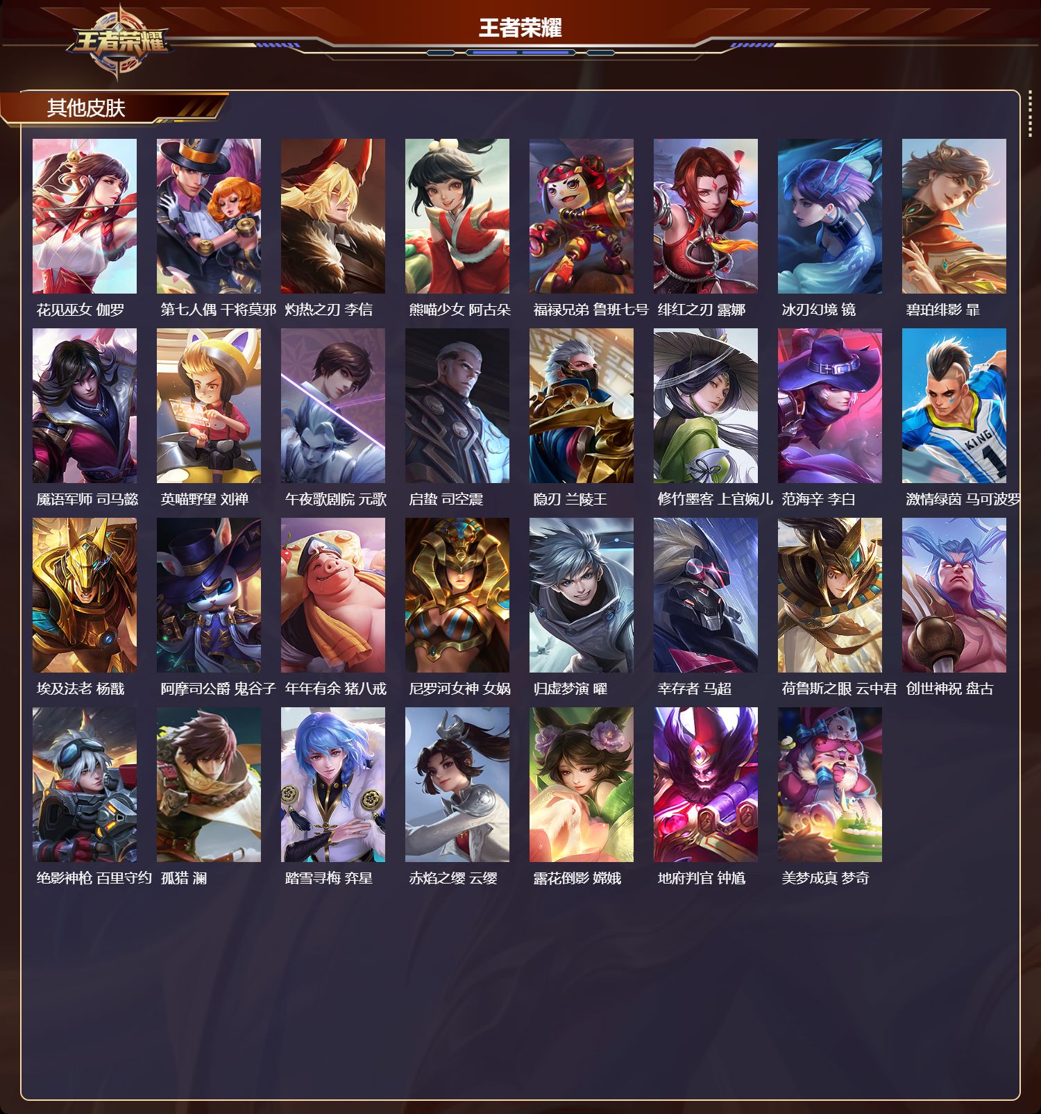 WZCMW461544王者荣耀账号详情图9