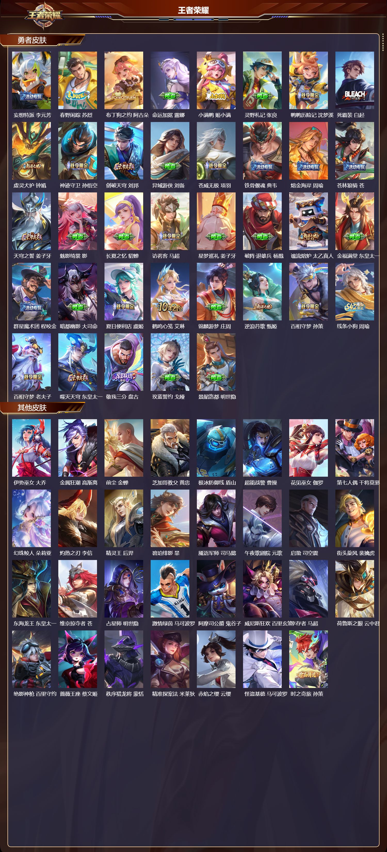 WZQM465362王者荣耀账号详情图5