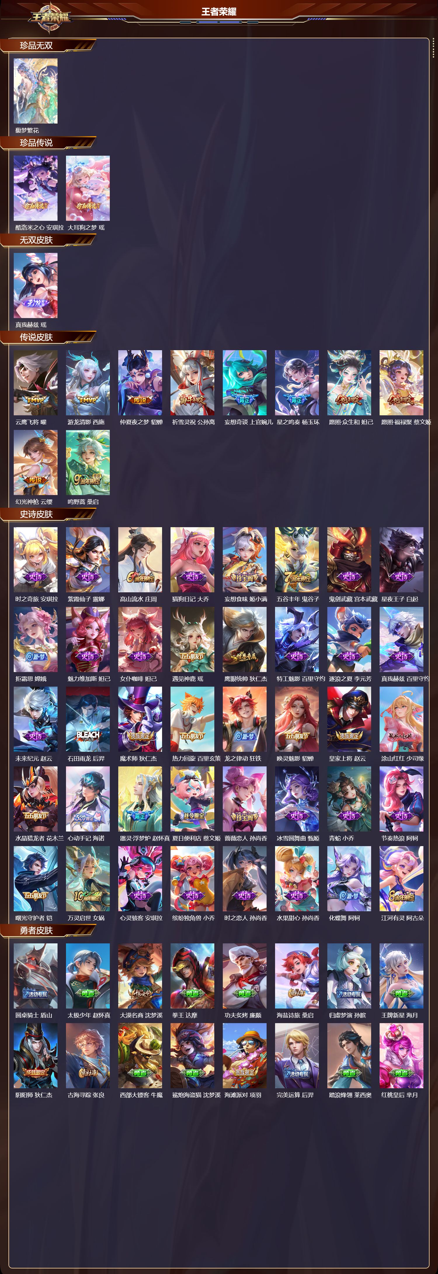 WZCMW461227王者荣耀账号详情图8