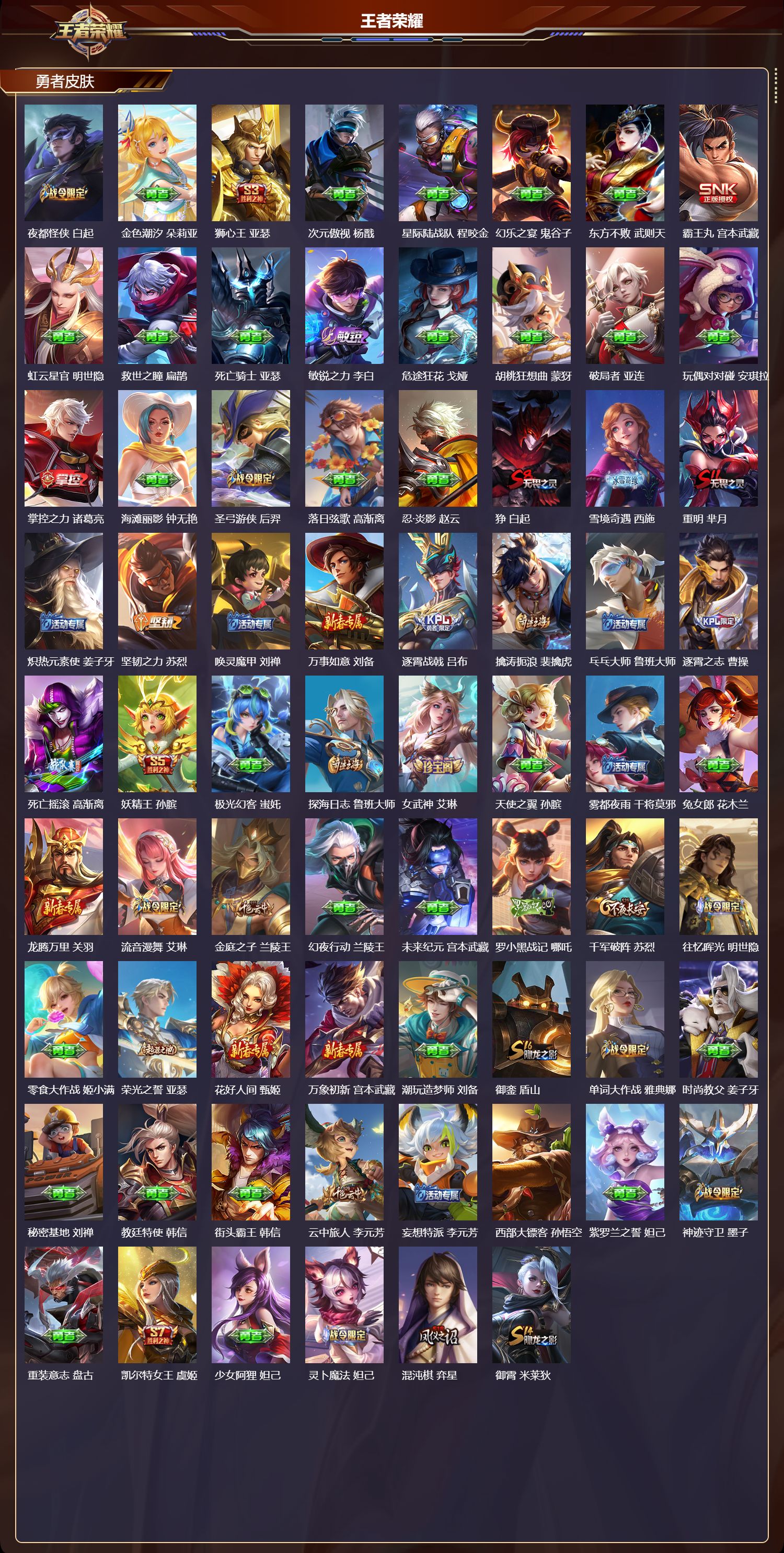 WZCMW461485王者荣耀账号详情图12