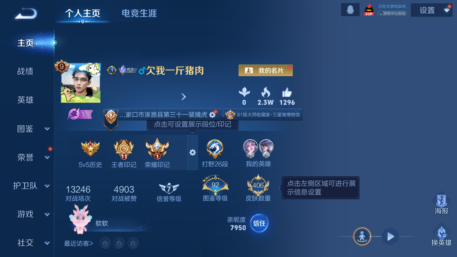 WZCMW470191王者荣耀账号详情图2