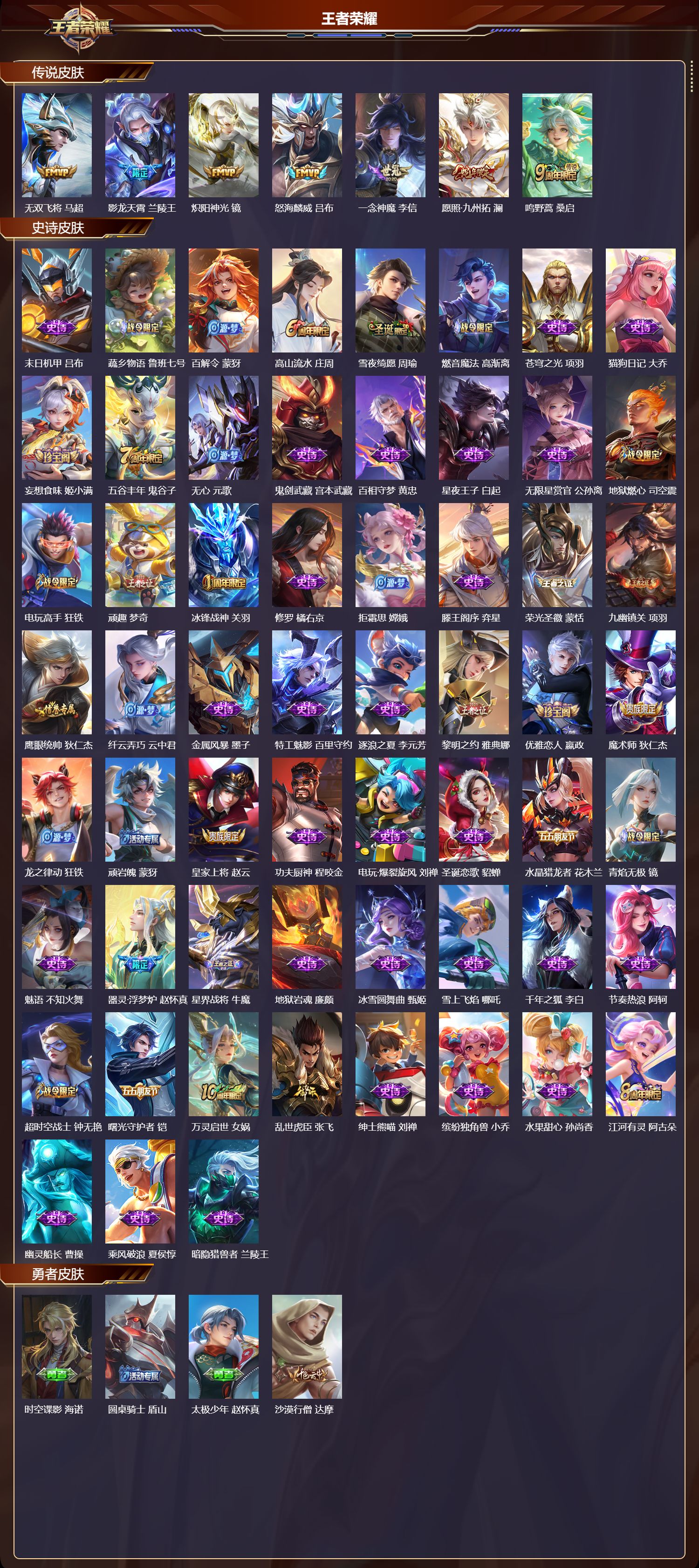 WZCMW461568王者荣耀账号详情图8