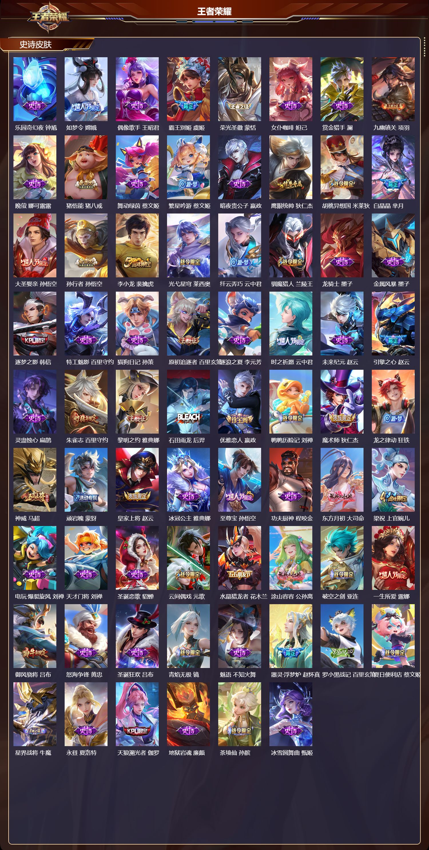 WZCMW461301王者荣耀账号详情图7