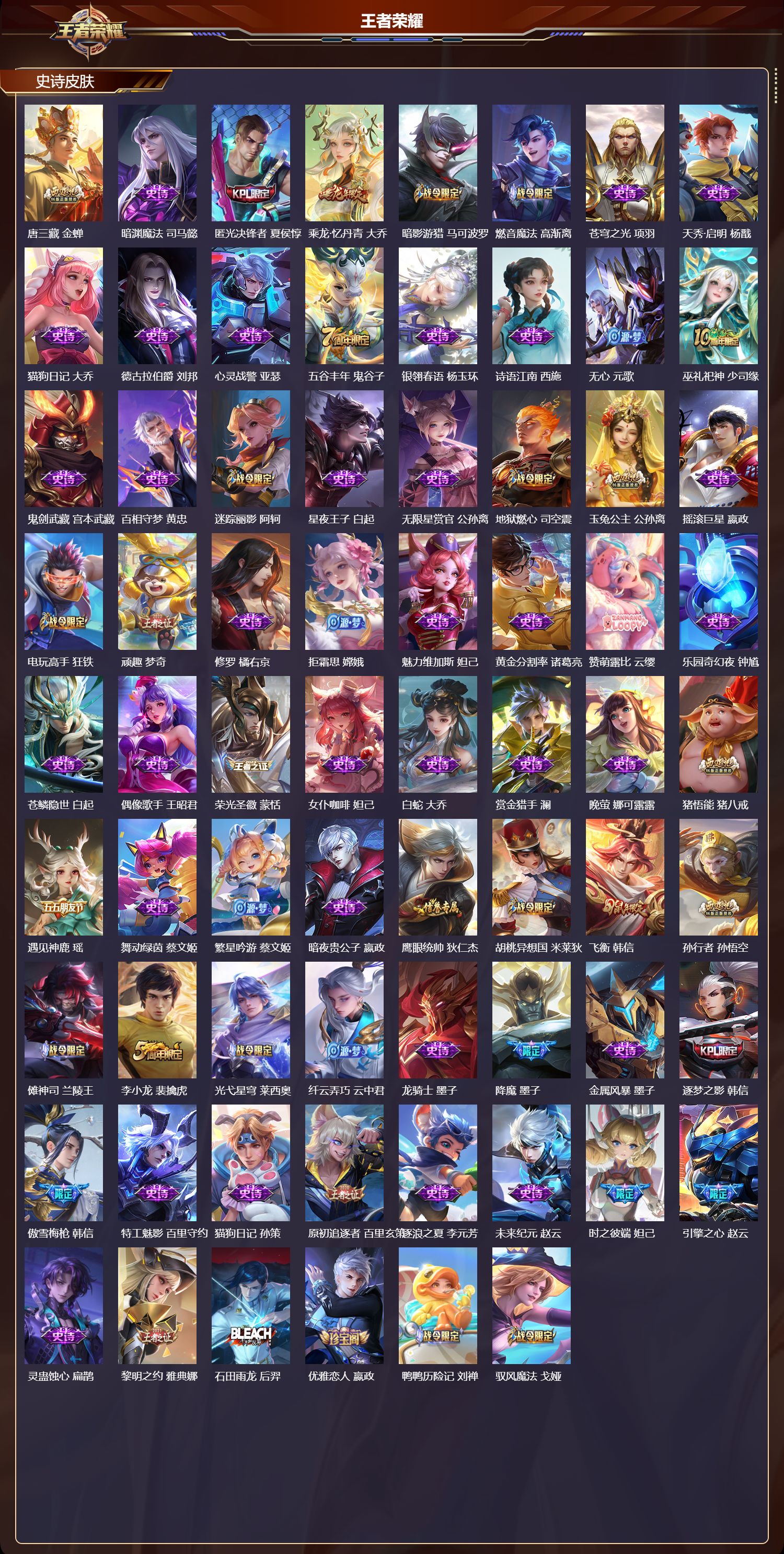 WZCMW461485王者荣耀账号详情图9