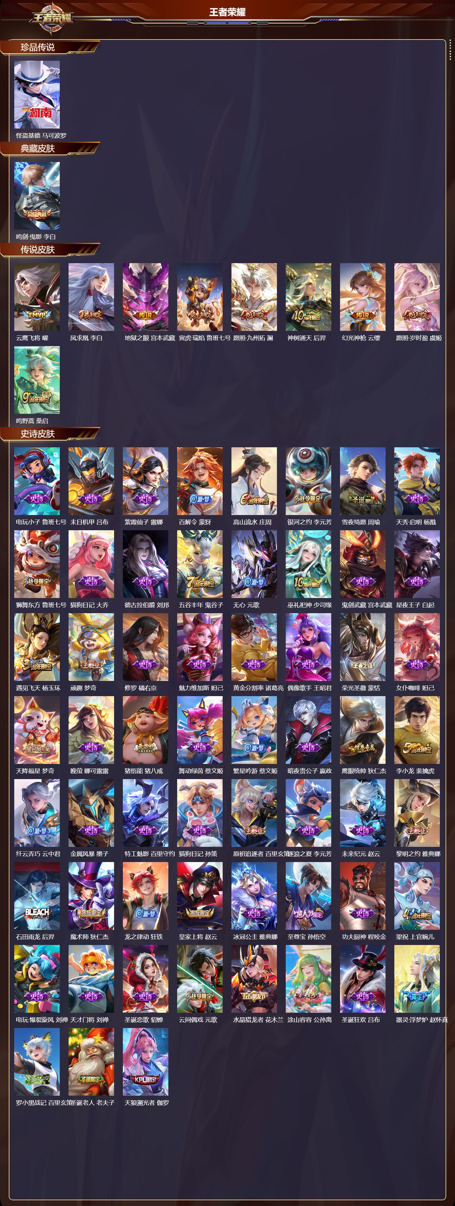 WZCMW461390王者荣耀账号详情图6 WZCMW461390王者荣耀账号详情图6