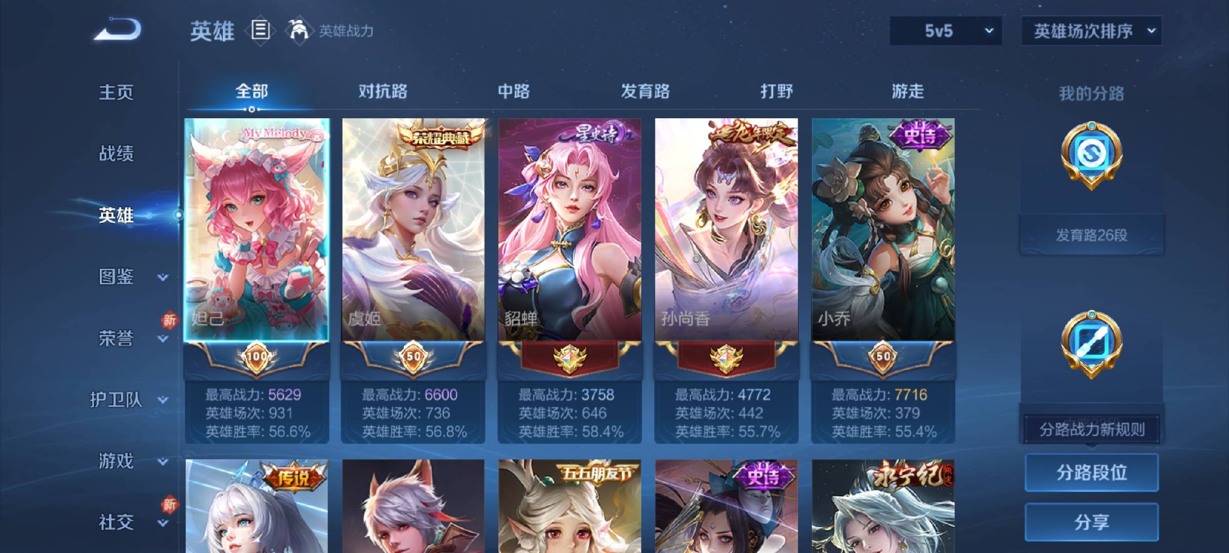 WZCMW461289王者荣耀账号详情图3