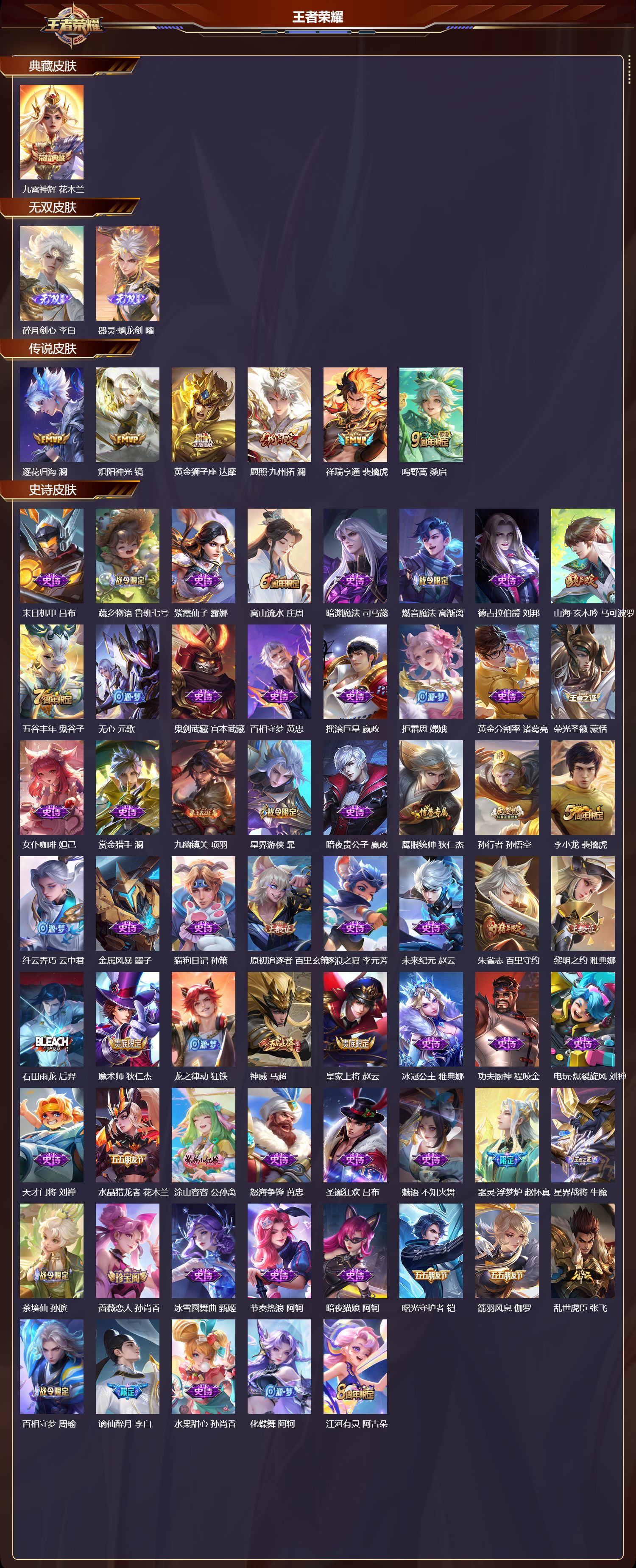 WZCMW461394王者荣耀账号详情图6