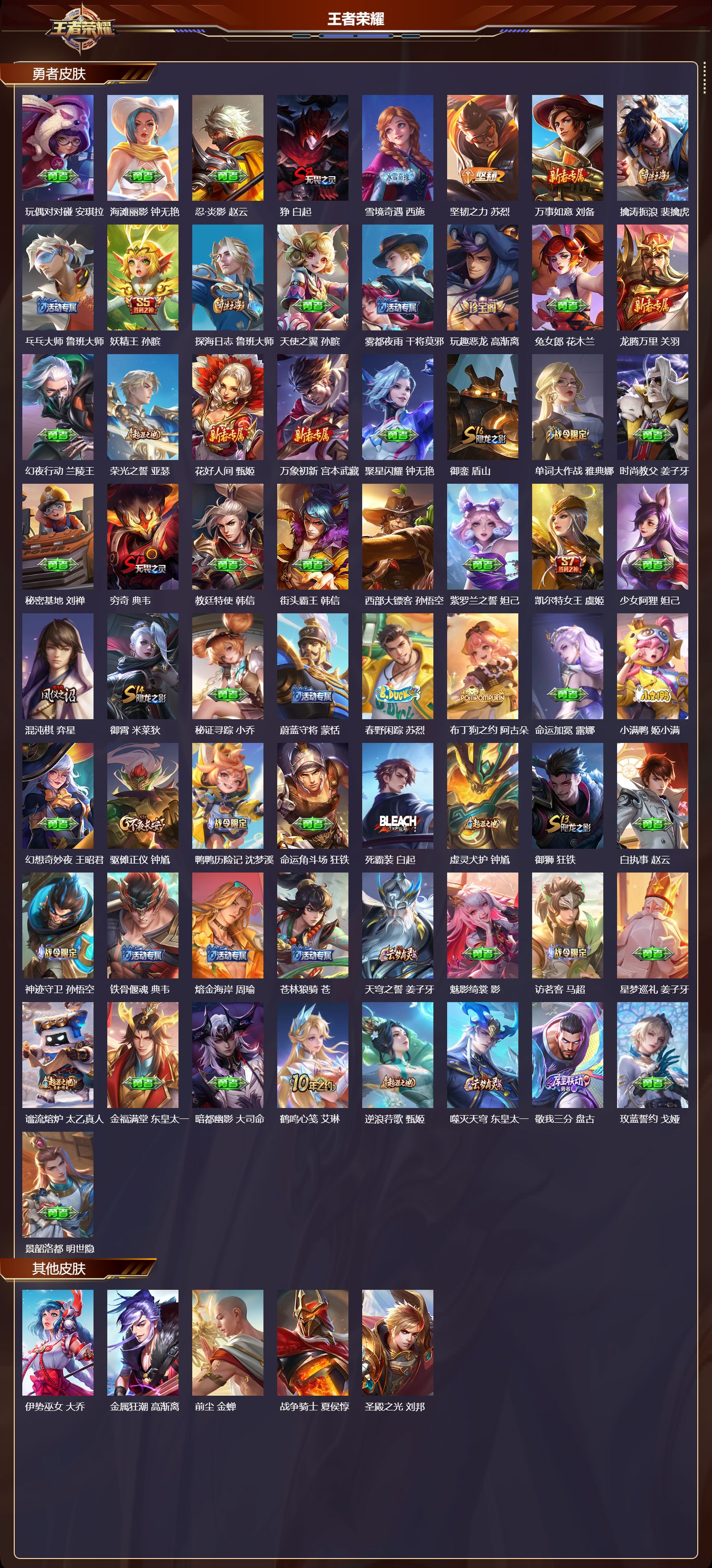 WZQM465379王者荣耀账号详情图5