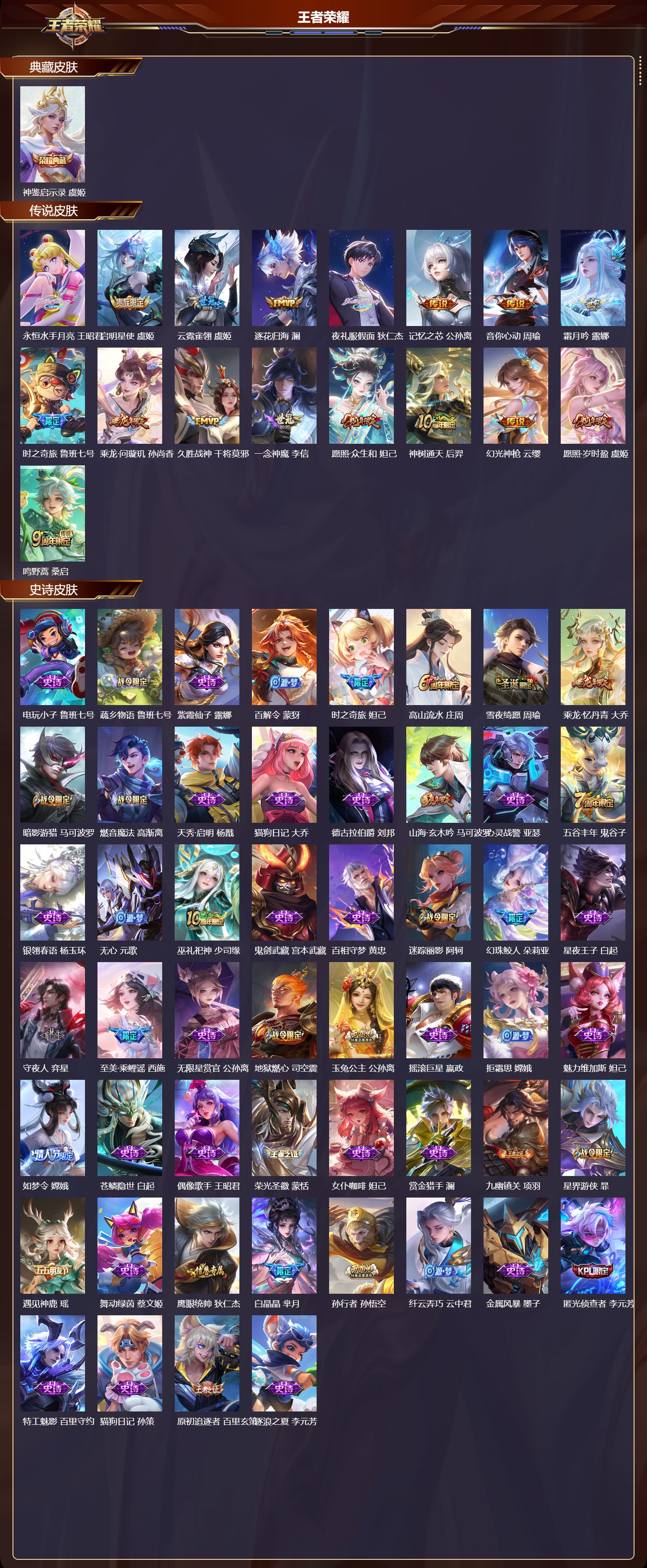 WZCMW461289王者荣耀账号详情图8