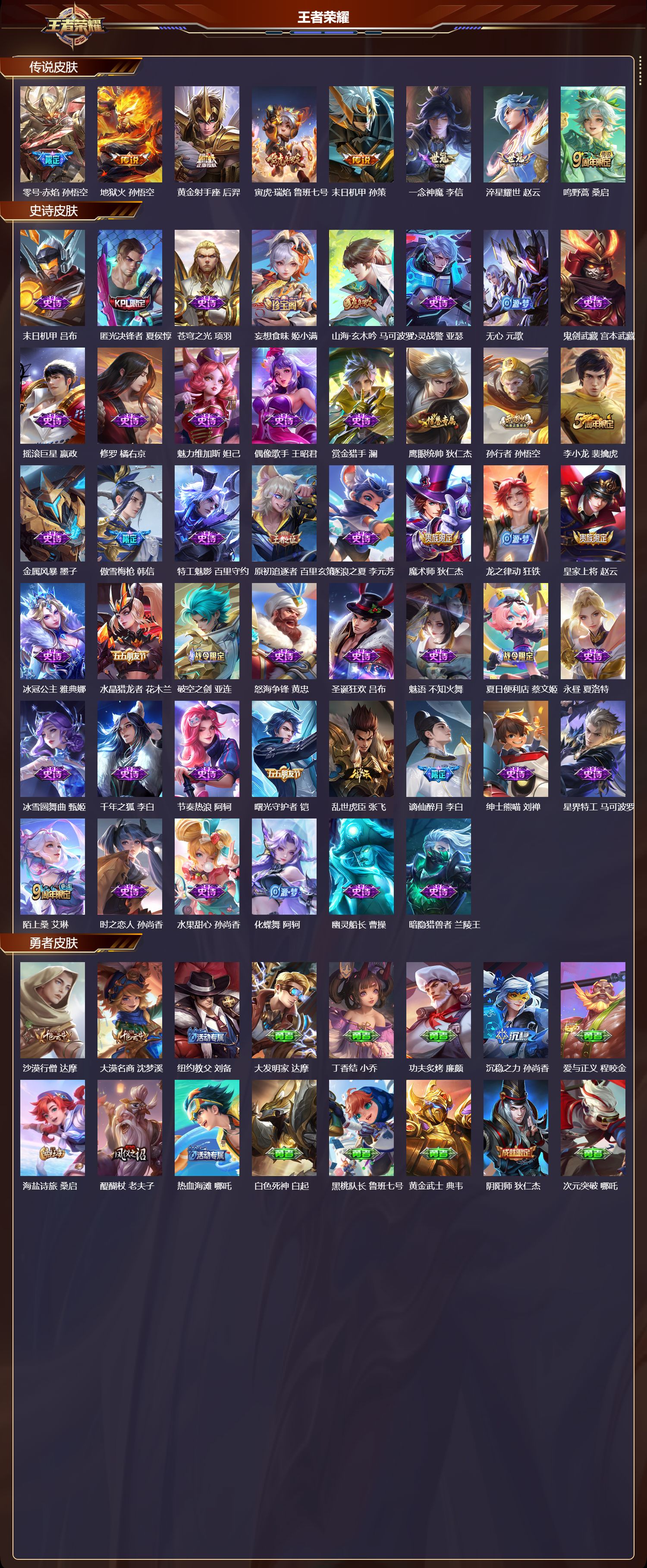 WZCMW461373王者荣耀账号详情图6