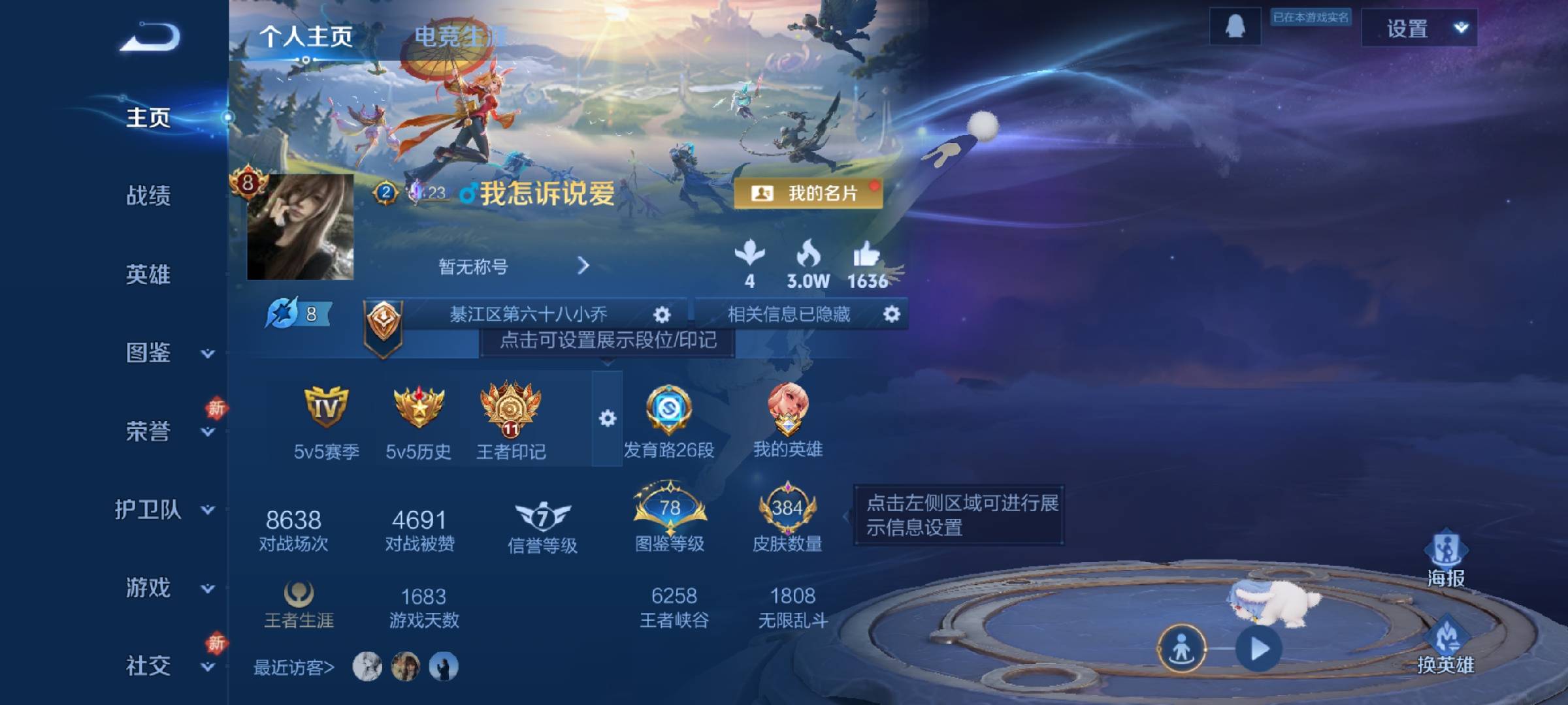 WZCMW461289王者荣耀账号详情图2