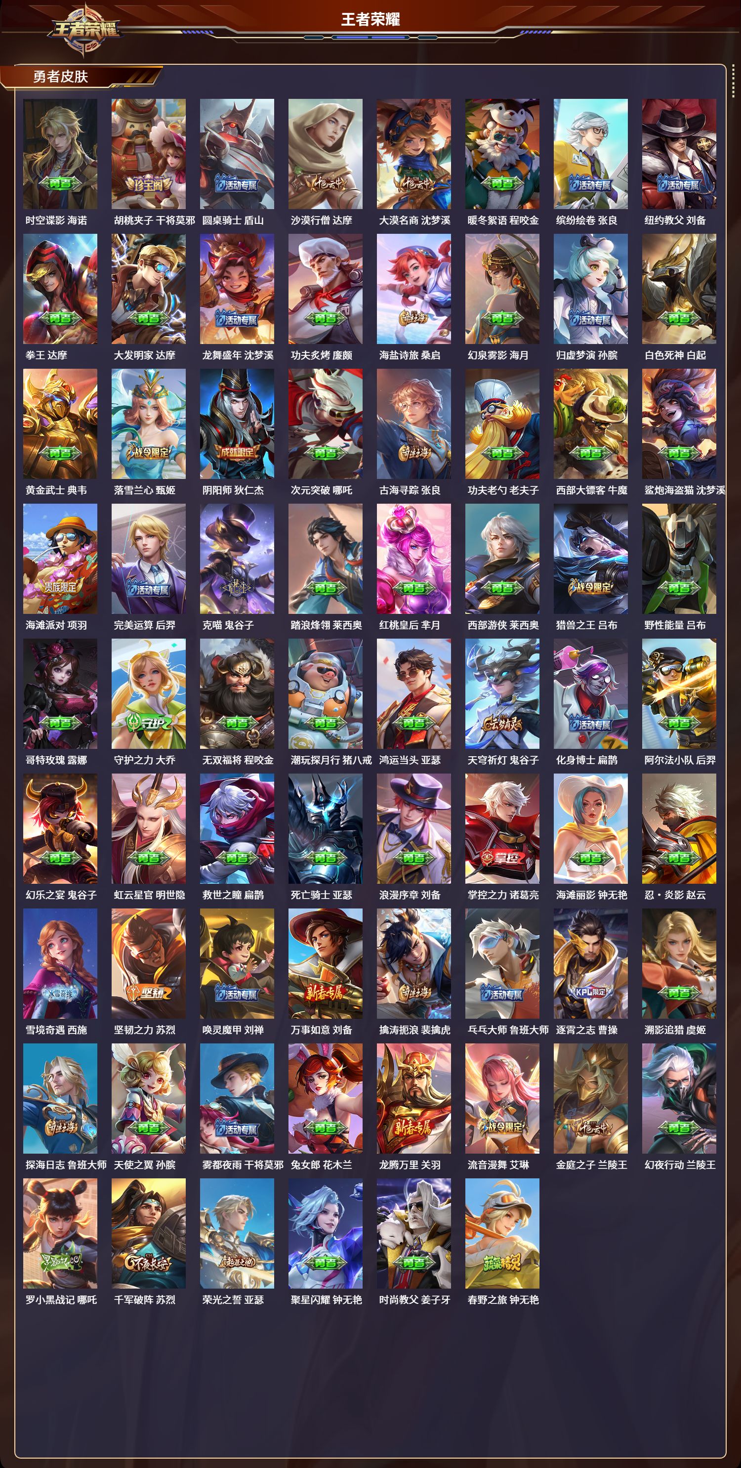 WZCMW462716王者荣耀账号详情图3