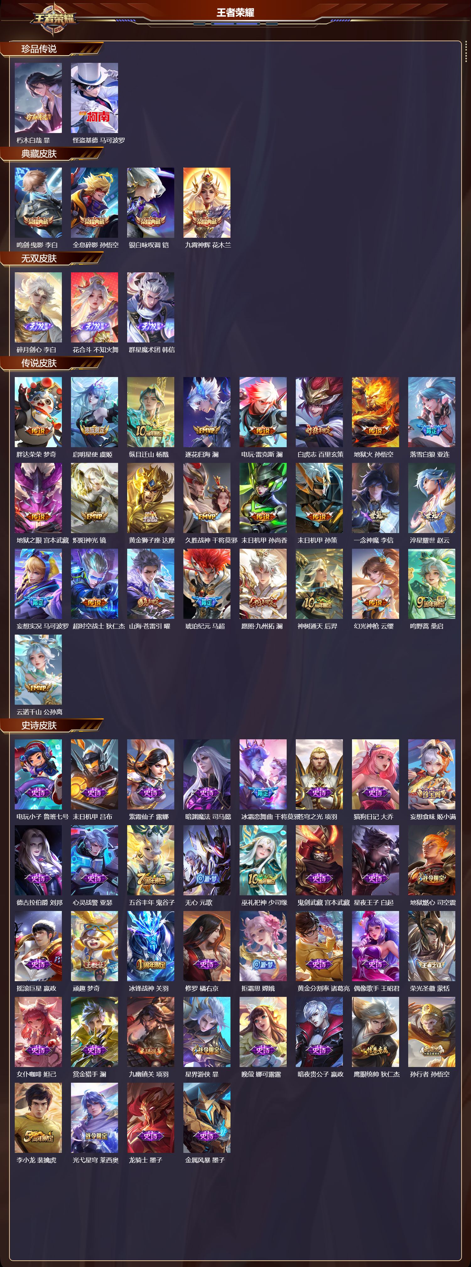 WZCMW465492王者荣耀账号详情图6