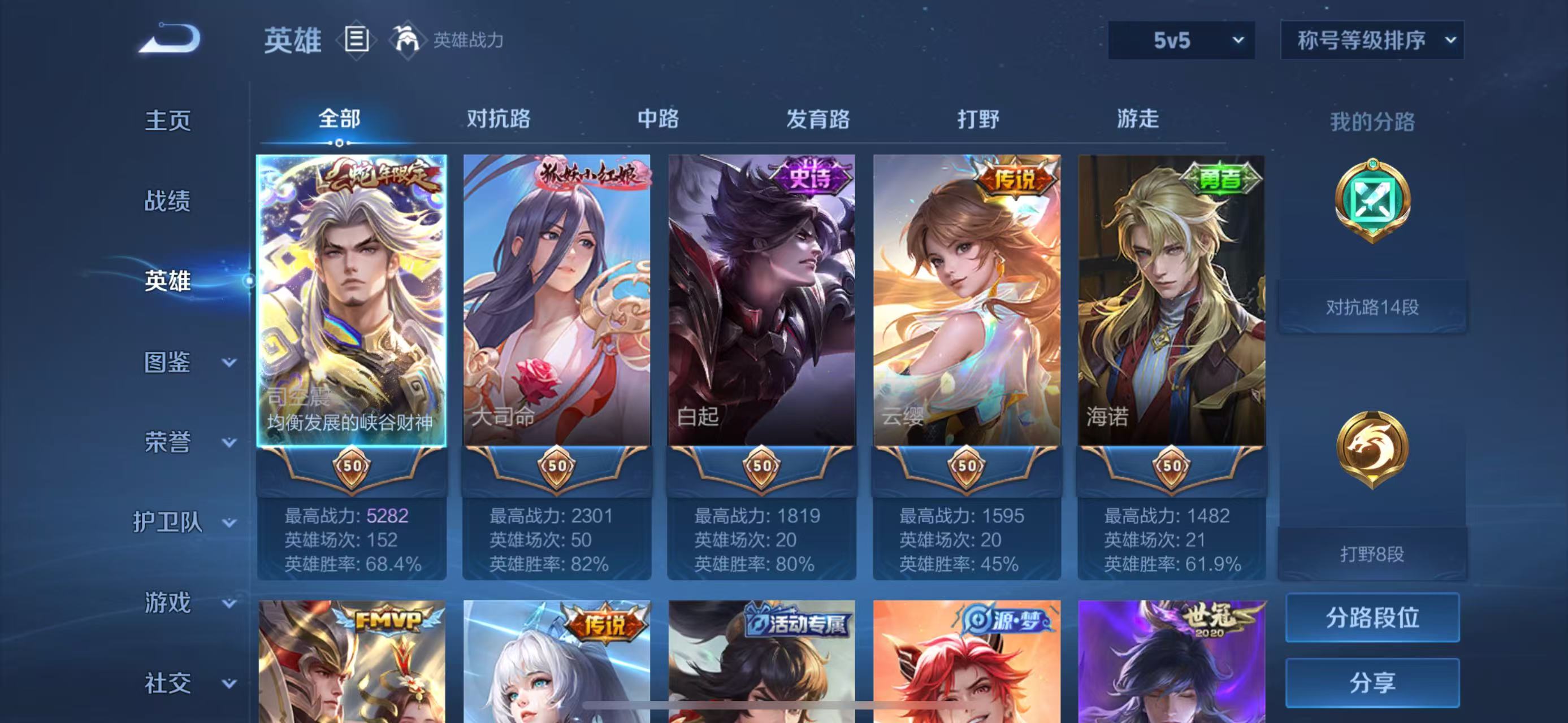 WZCMW468006王者荣耀账号详情图2