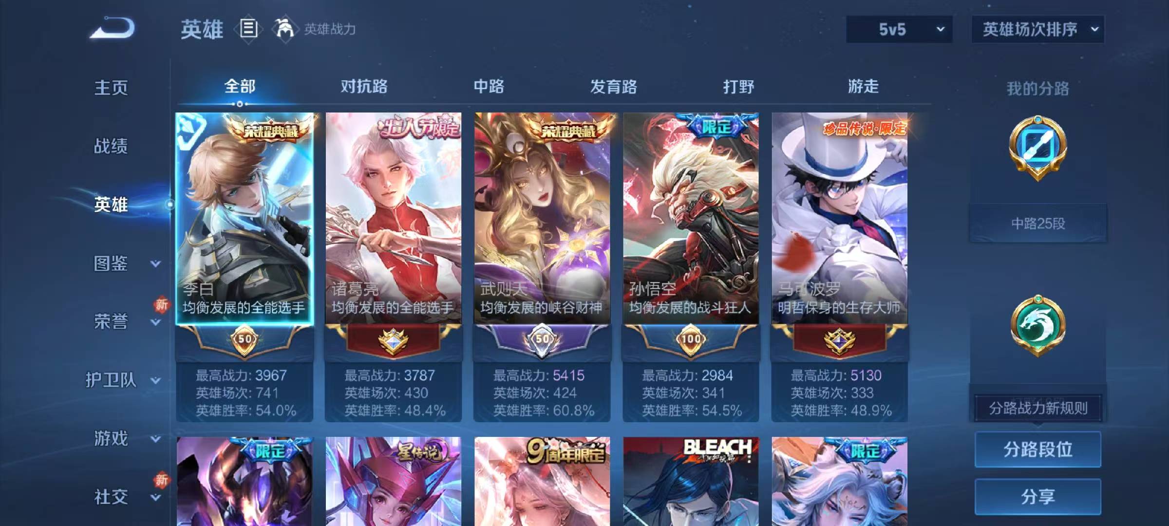 WZCMW465483王者荣耀账号详情图4