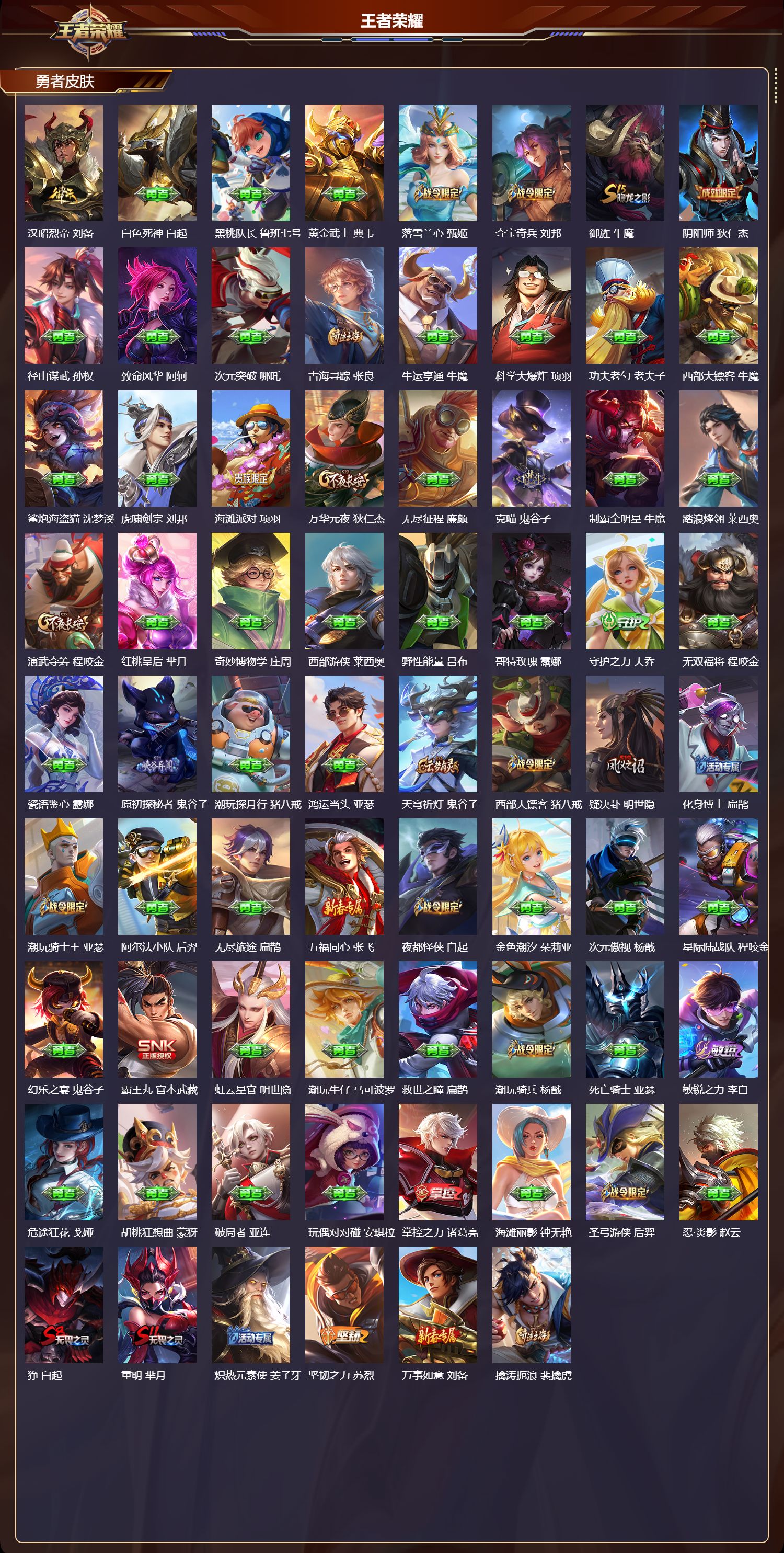 WZCMW465336王者荣耀账号详情图9