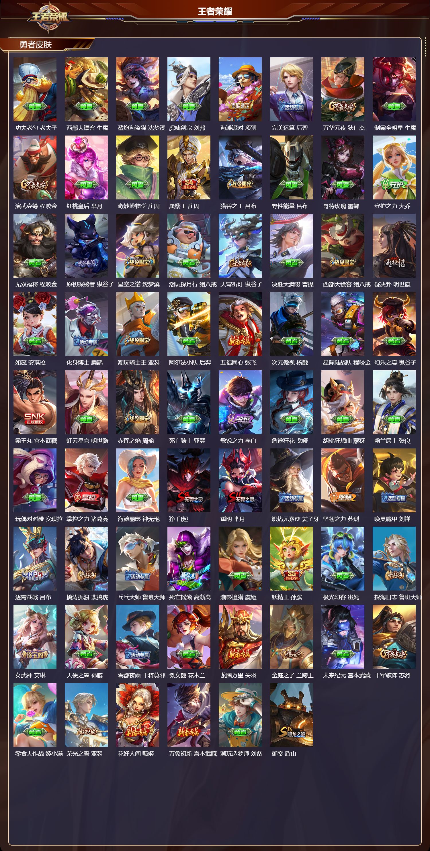 WZCMW465399王者荣耀账号详情图8