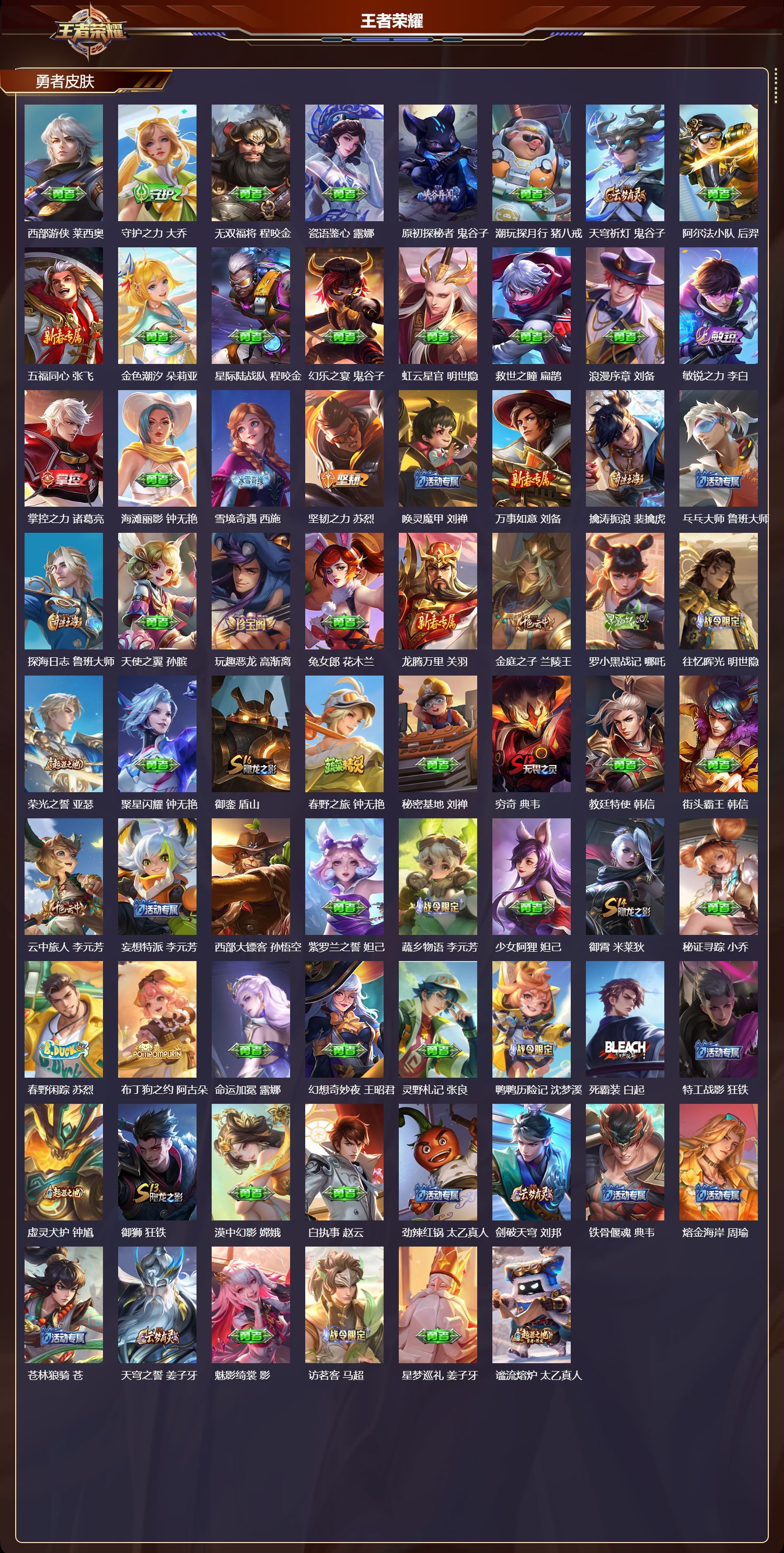 WZQM469389王者荣耀账号详情图5