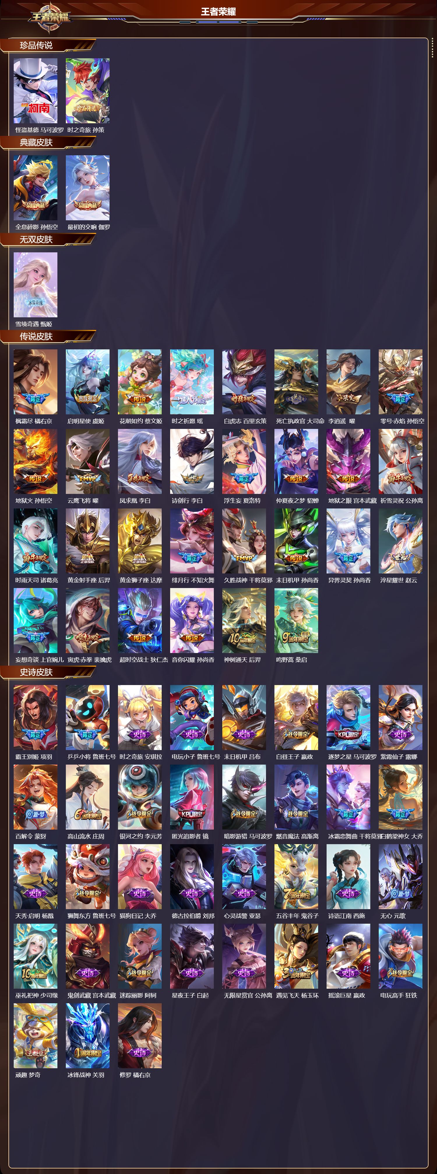 WZCMW465534王者荣耀账号详情图7