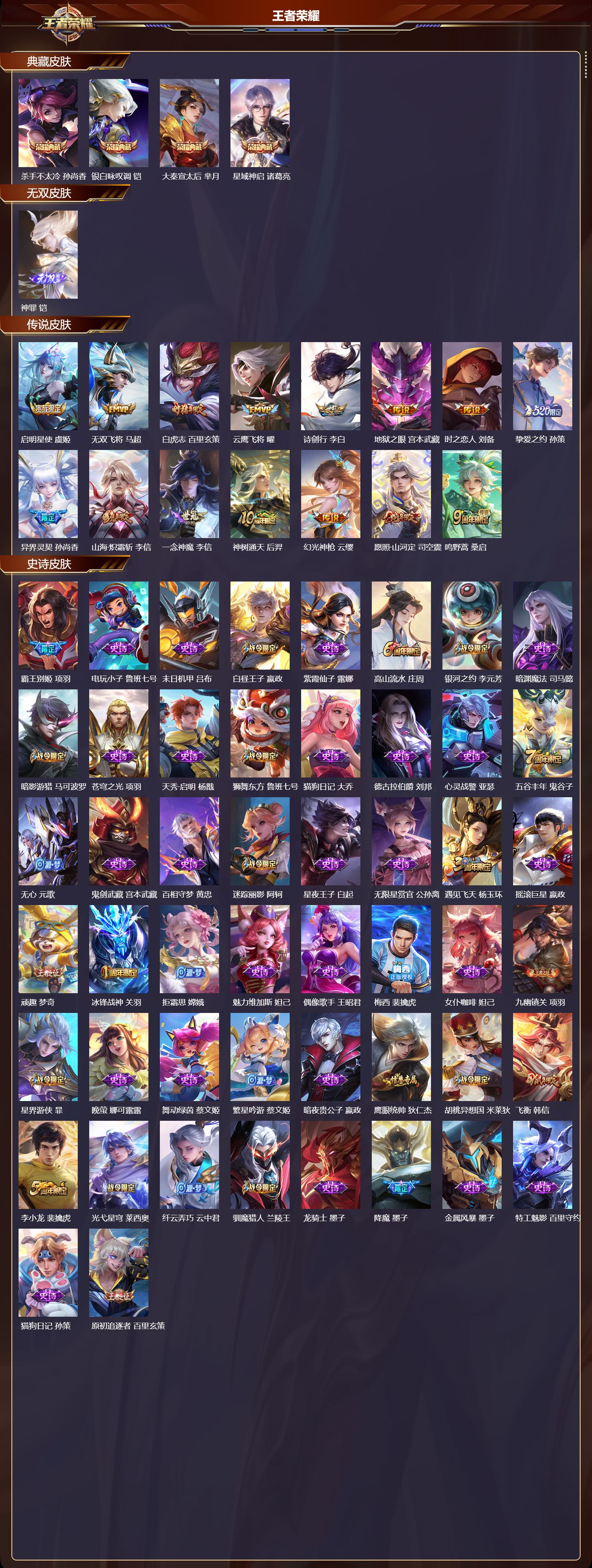 WZCMW465413王者荣耀账号详情图6