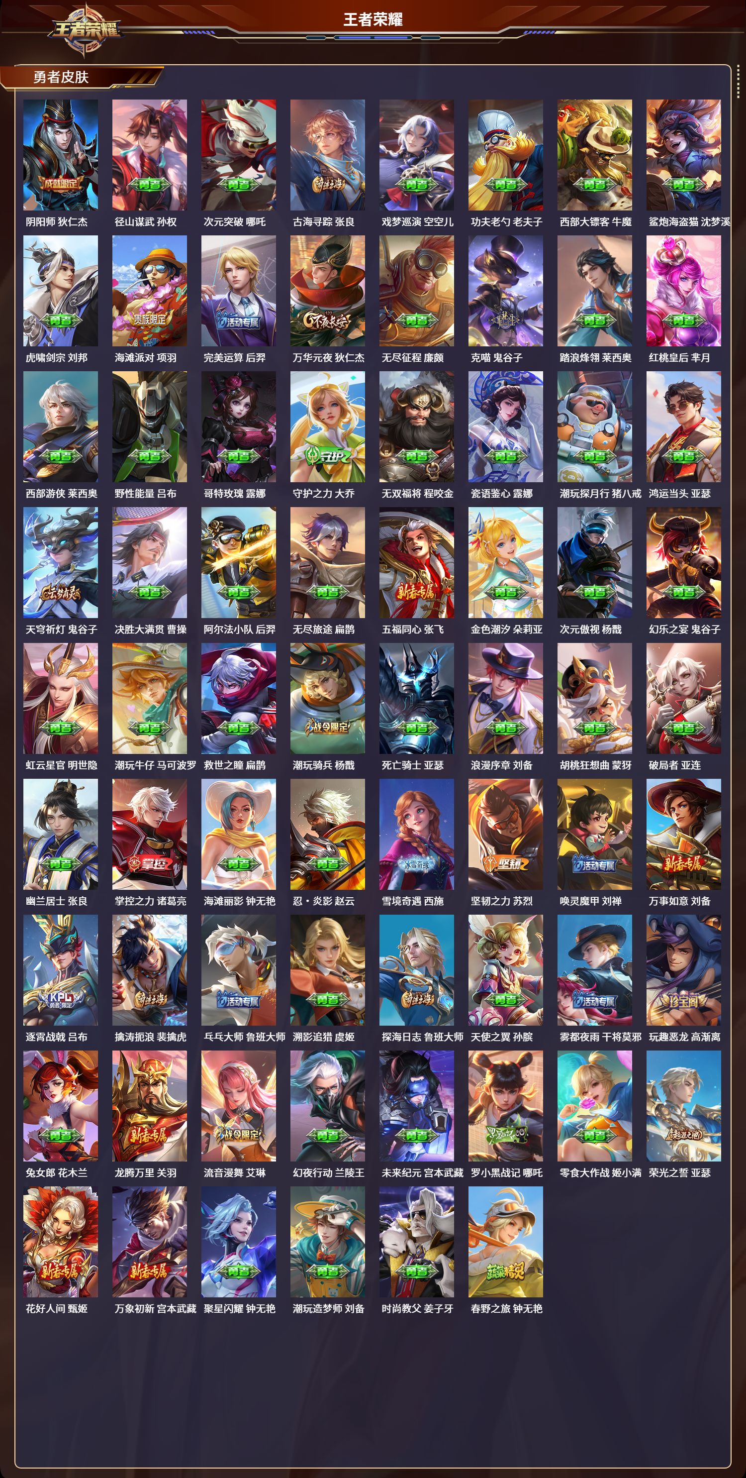 WZCMW464765王者荣耀账号详情图4