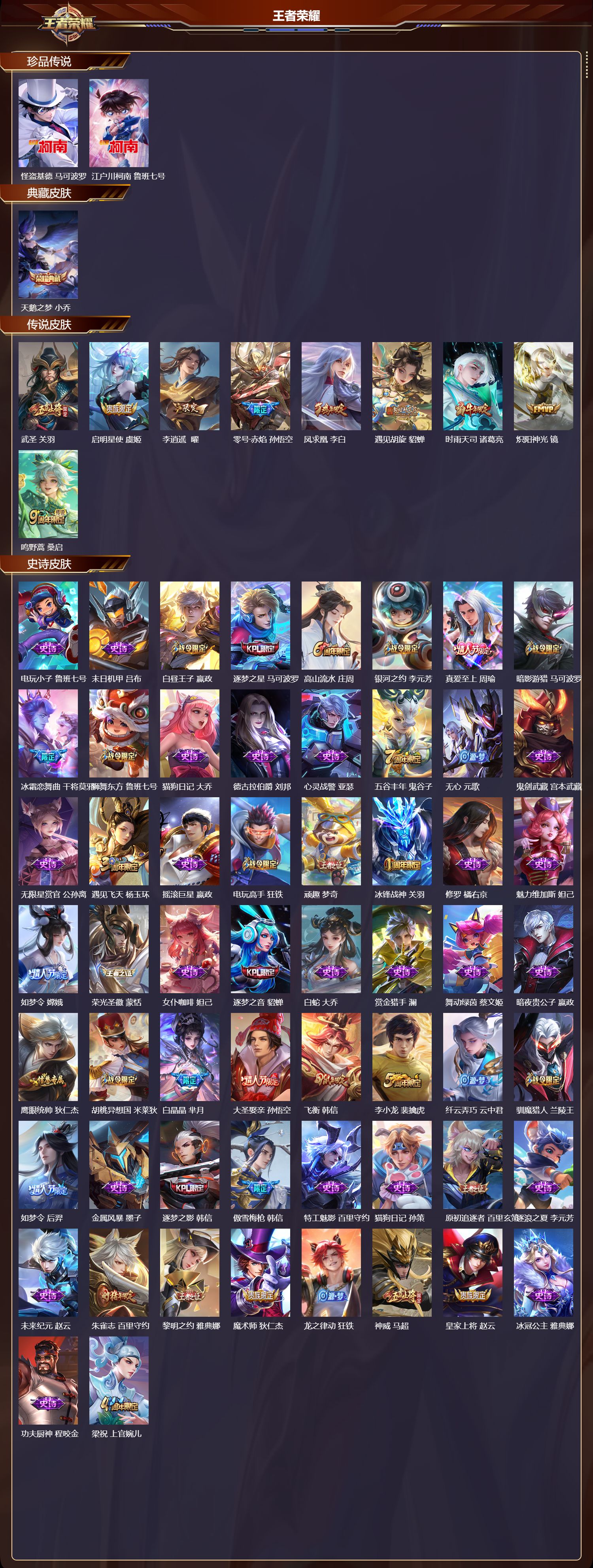 WZCMW465399王者荣耀账号详情图6