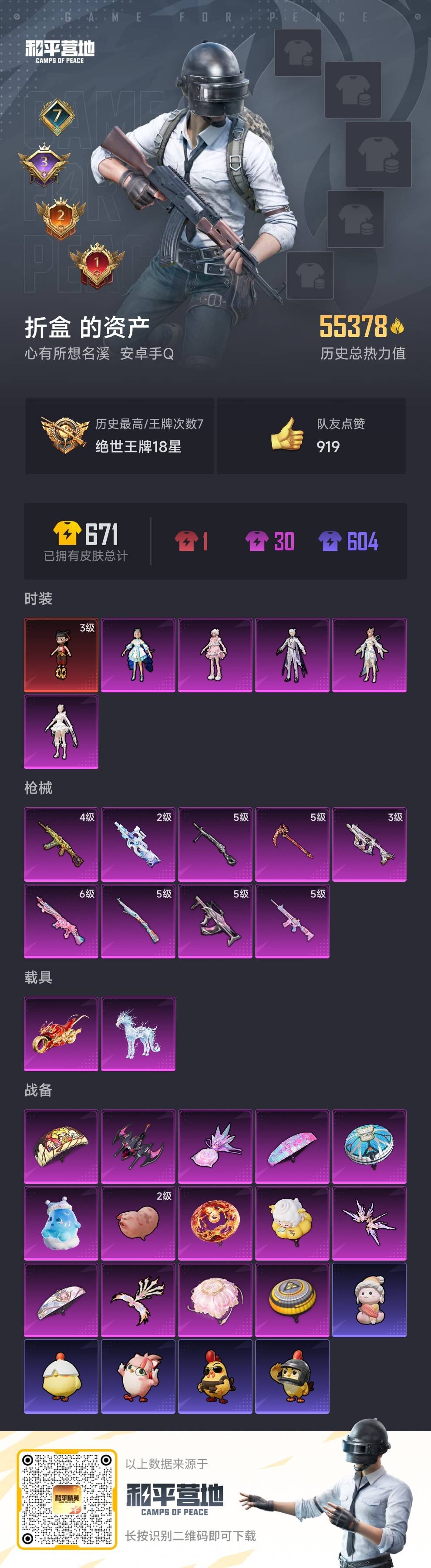 HPCMW434616和平精英账号详情图5