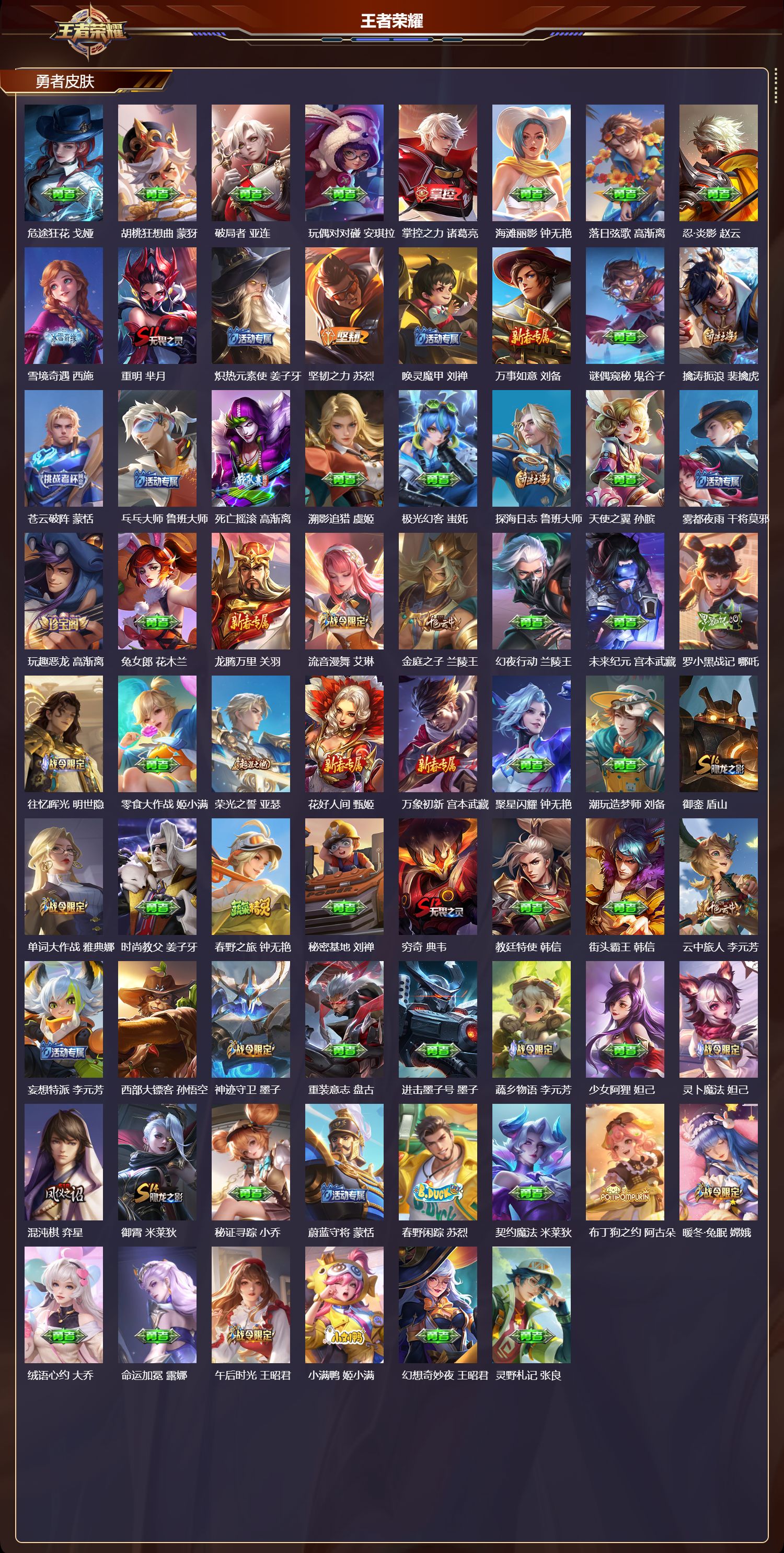 WZCMW465541王者荣耀账号详情图10