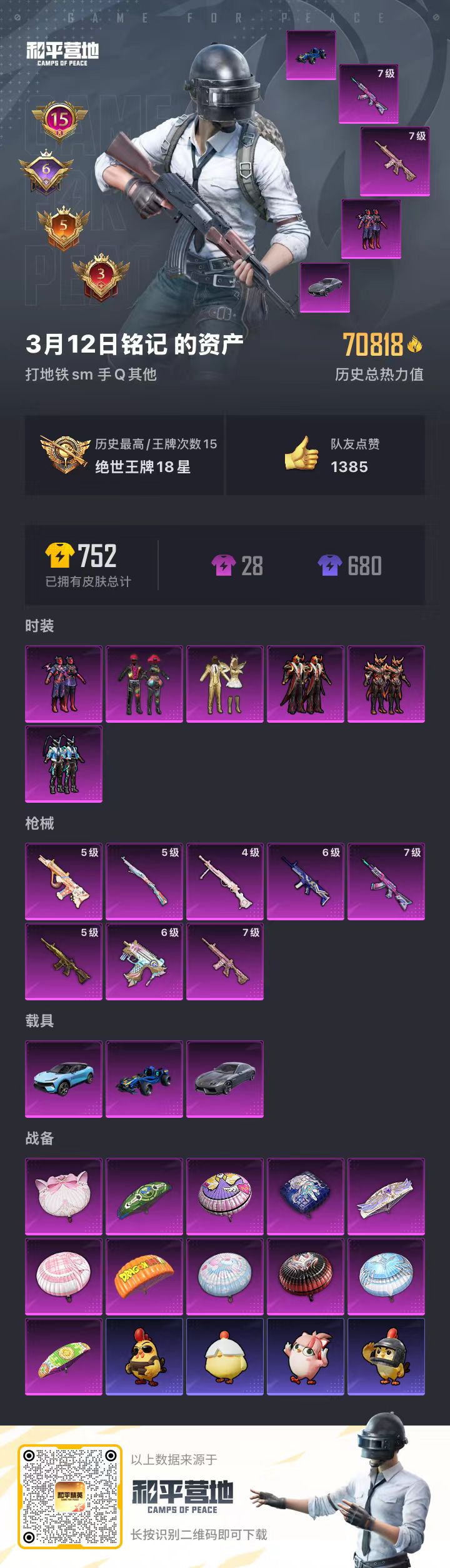 HPCMW434763和平精英账号详情图5