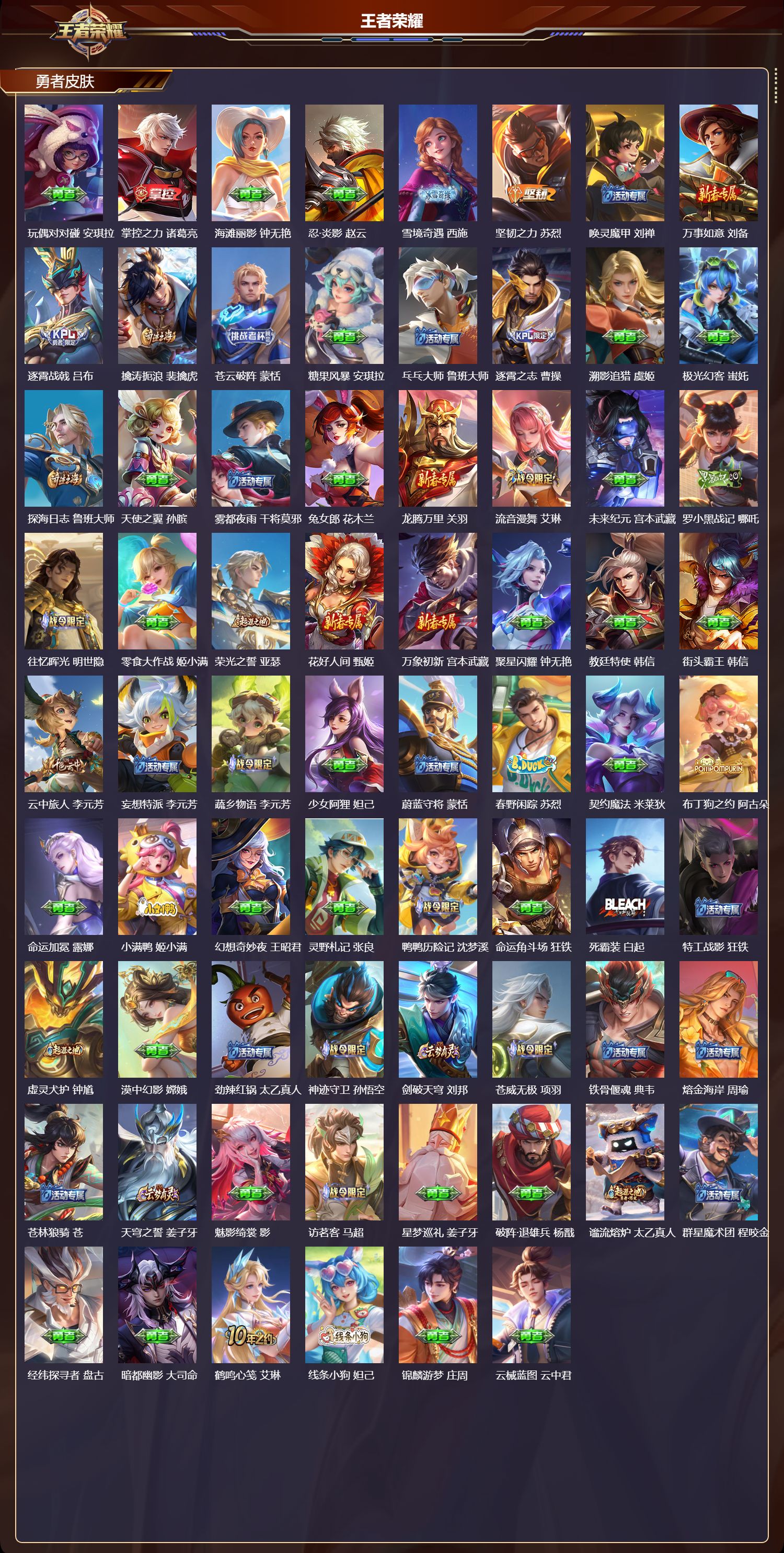 WZQM469400王者荣耀账号详情图5