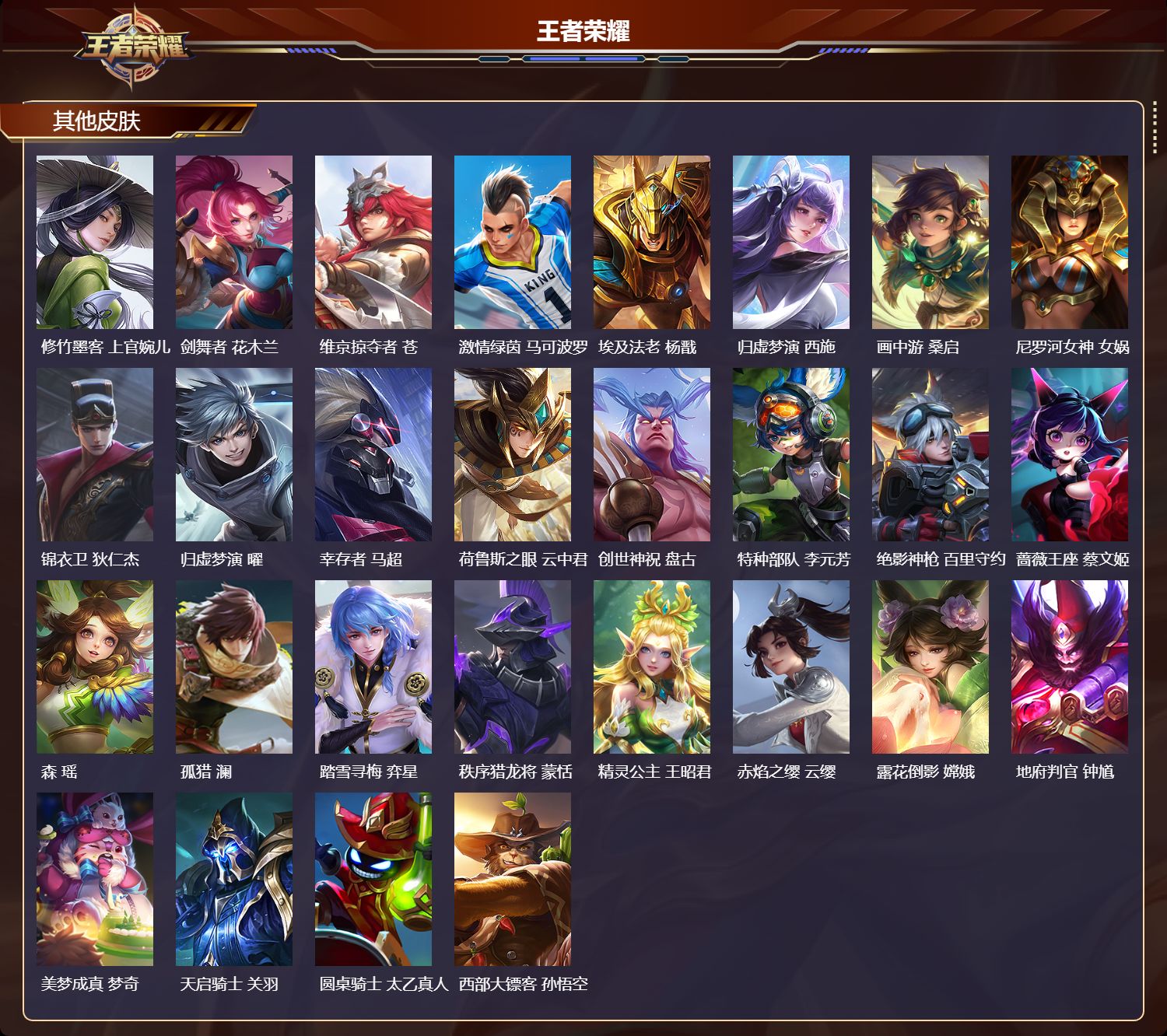 WZQM469390王者荣耀账号详情图7