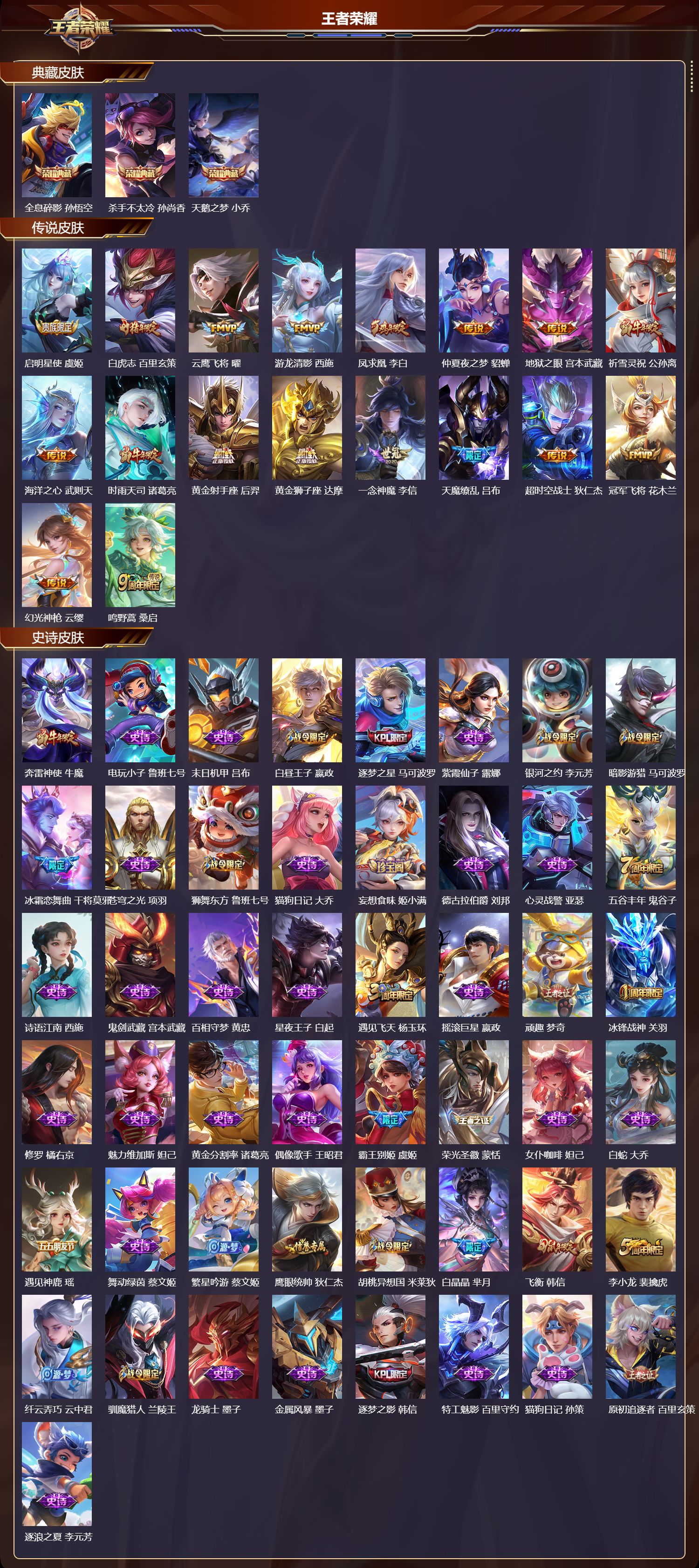 WZCMW465404王者荣耀账号详情图6