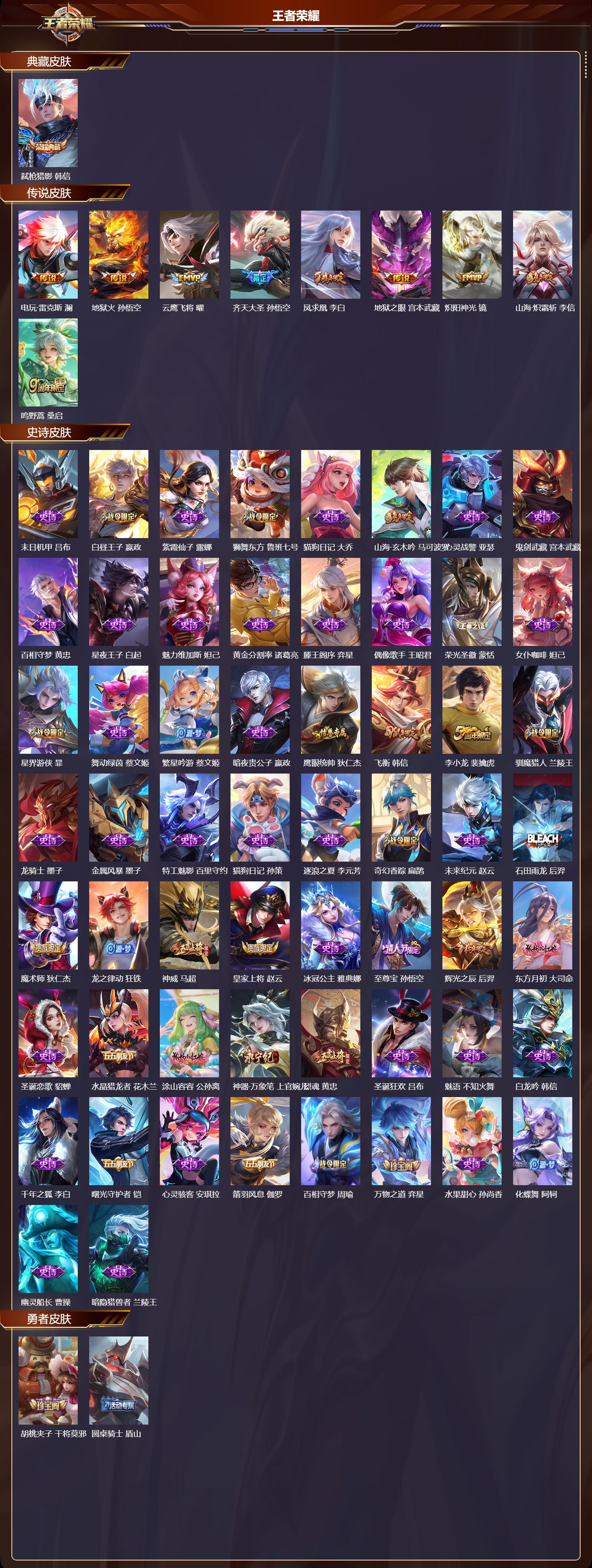 WZCMW465514王者荣耀账号详情图6