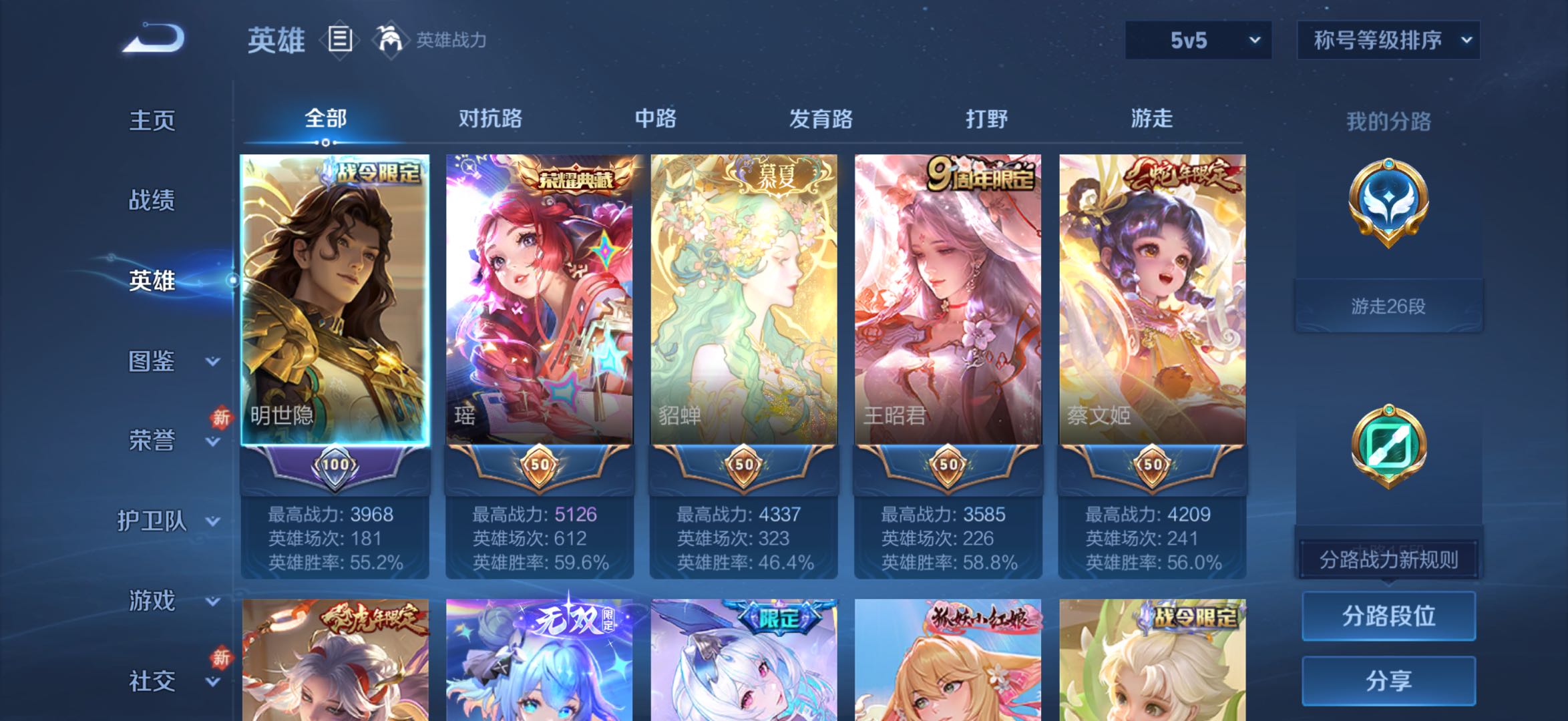 WZCMW465589王者荣耀账号详情图5