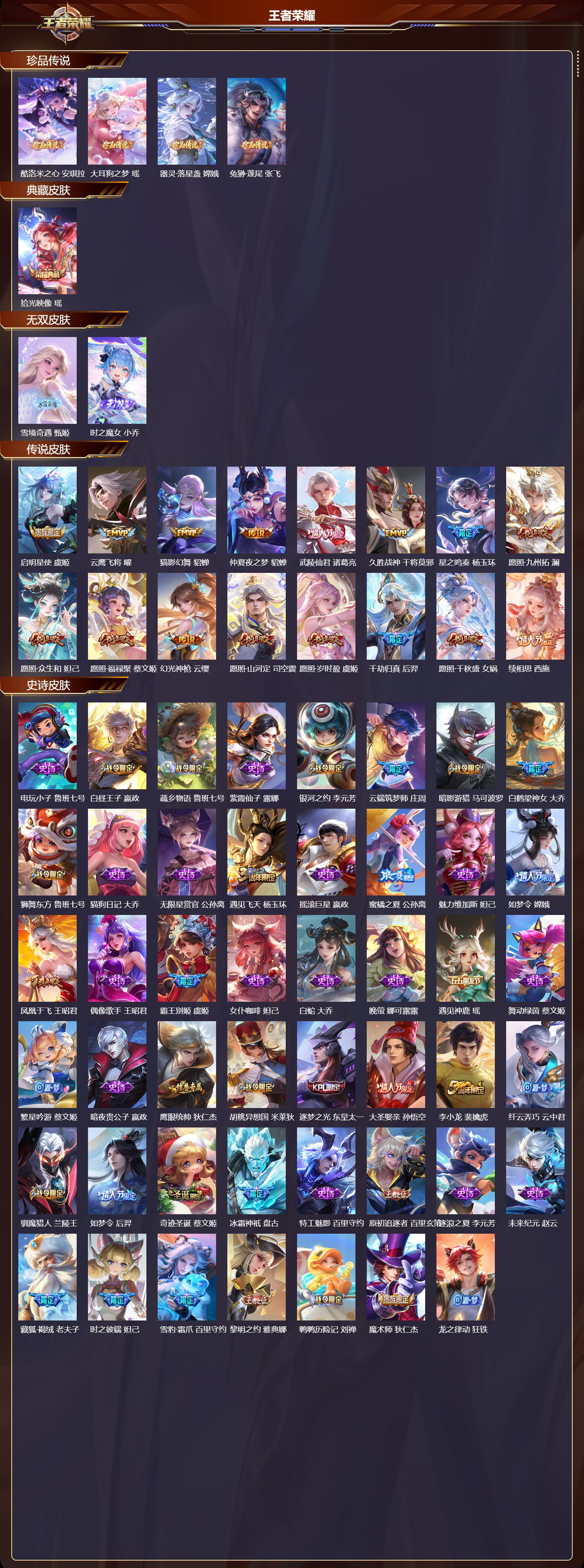 WZCMW465342王者荣耀账号详情图6