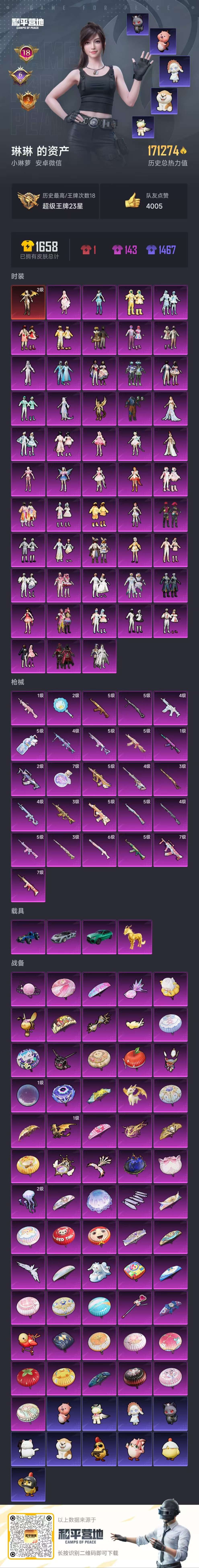 HPCMW410360和平精英账号详情图3