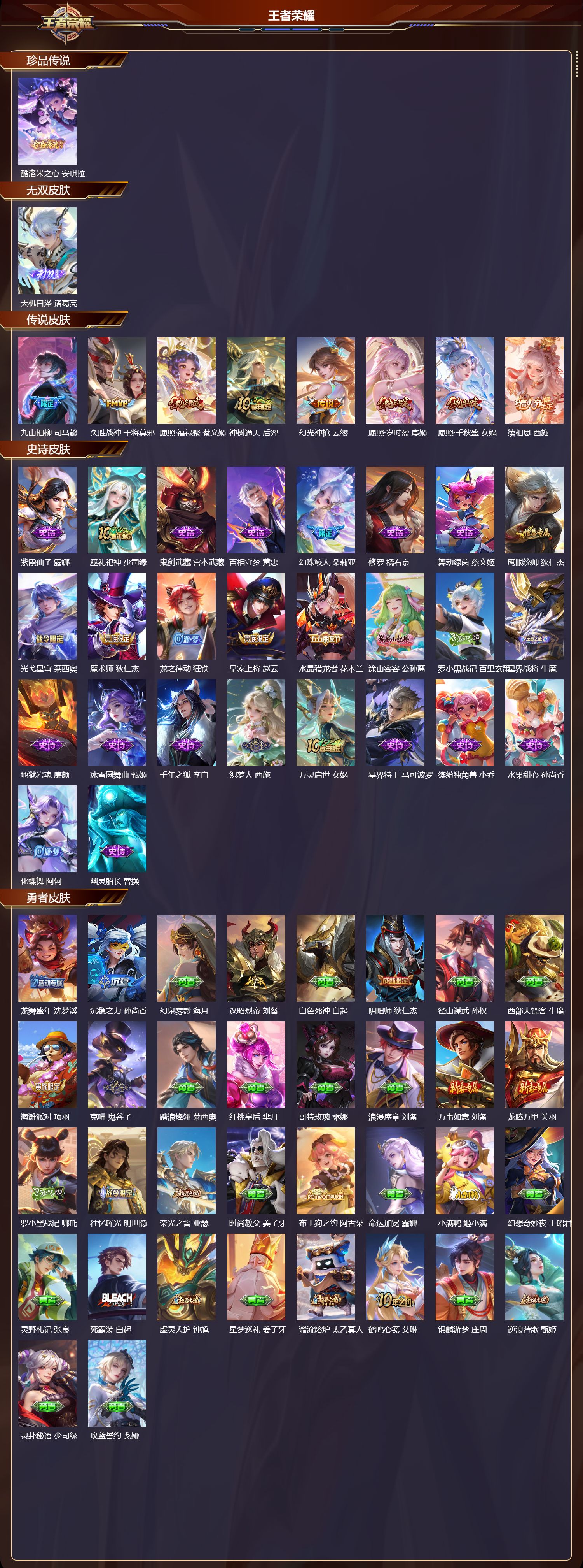 WZCMW416370王者荣耀账号详情图6