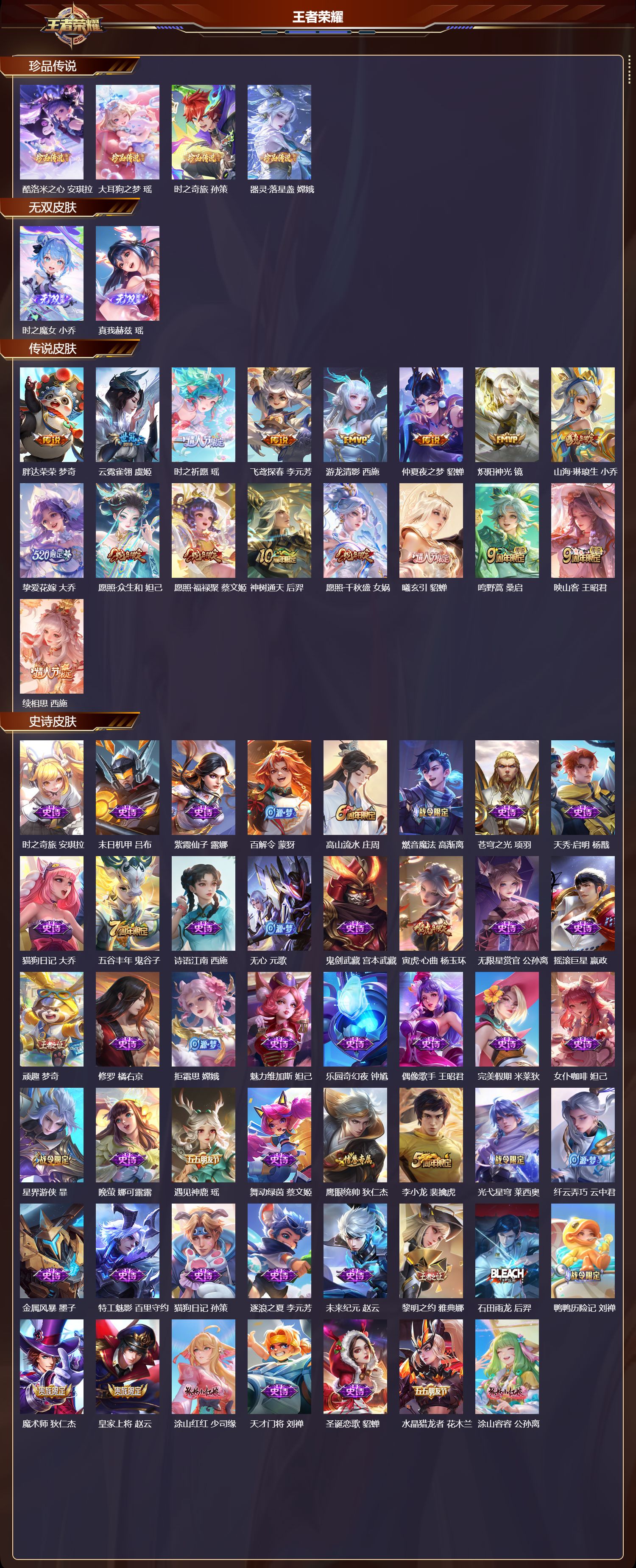 WZCMW416362王者荣耀账号详情图6