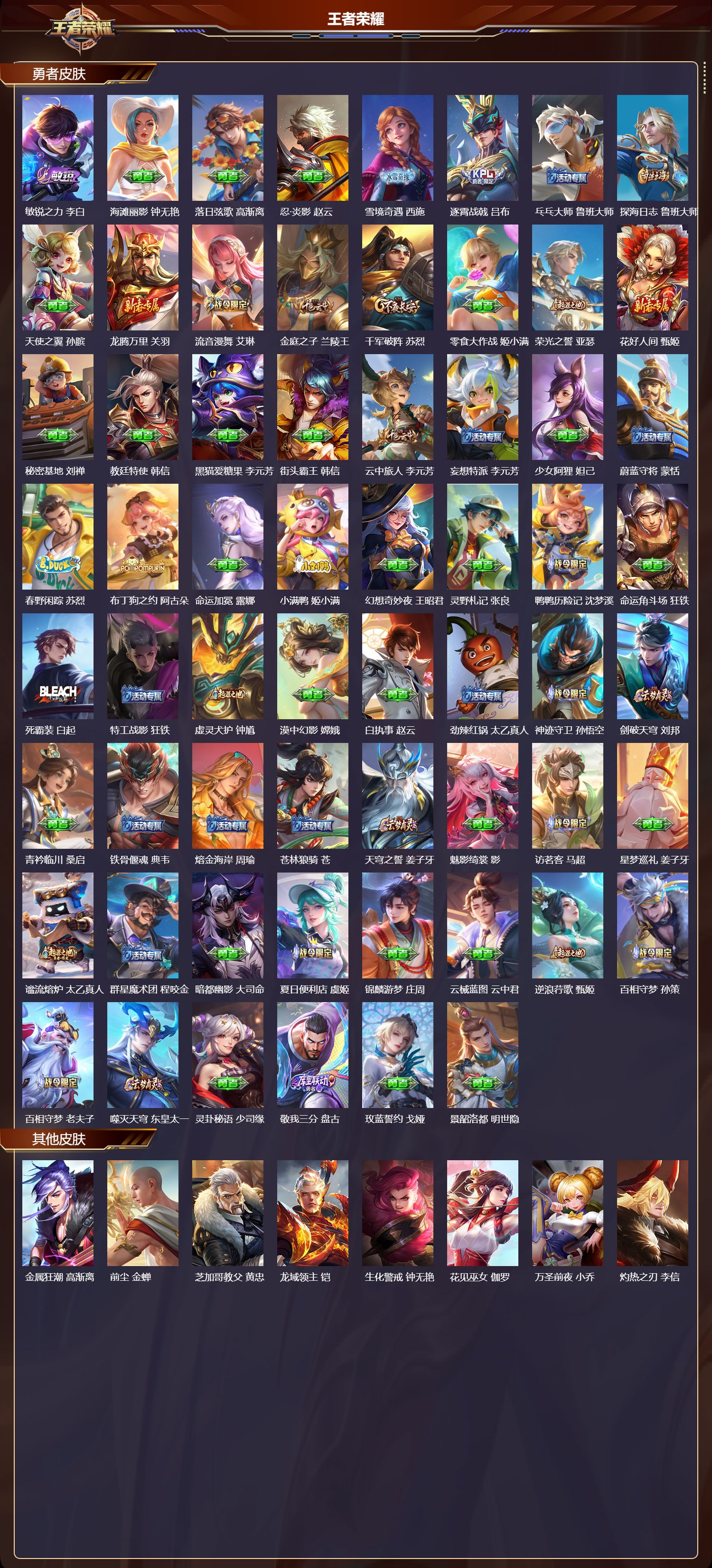 WZQM412183王者荣耀账号详情图5