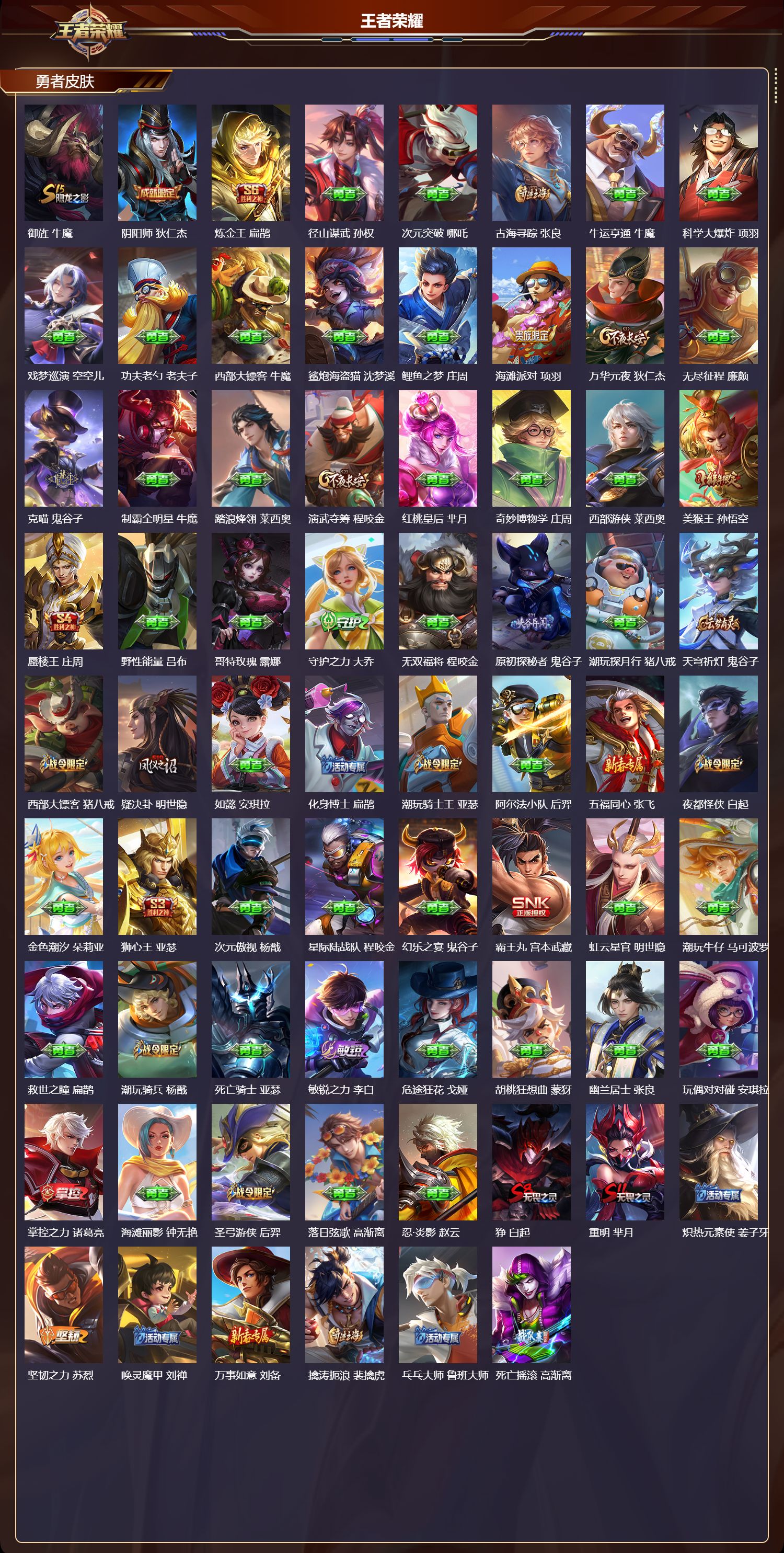 WZCMW416356王者荣耀账号详情图10