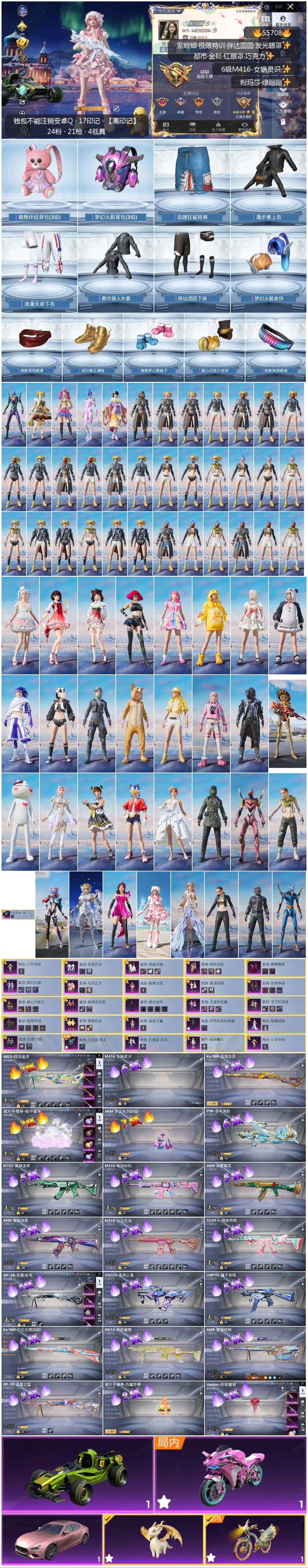 HPSJ43694和平精英账号详情图3