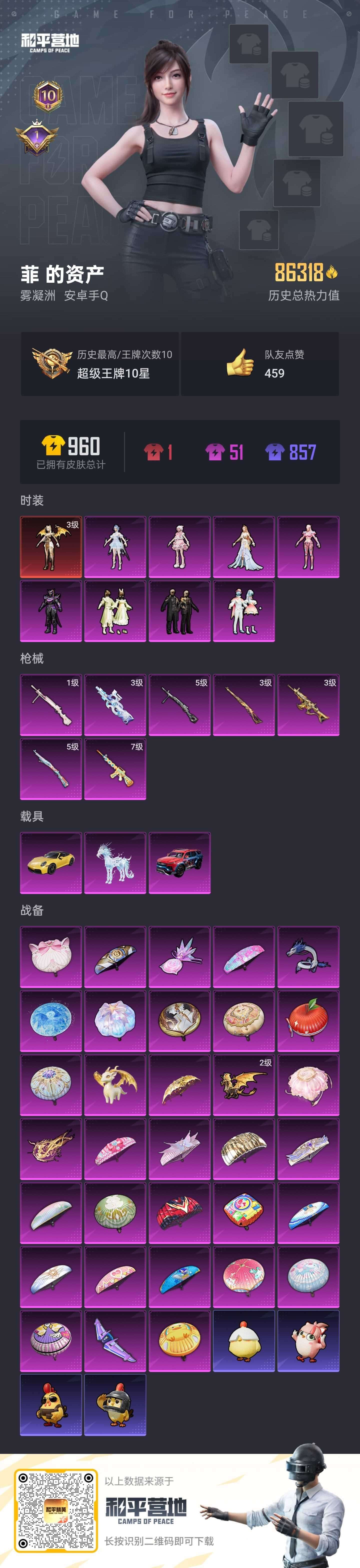 HPSJ47930和平精英账号详情图4